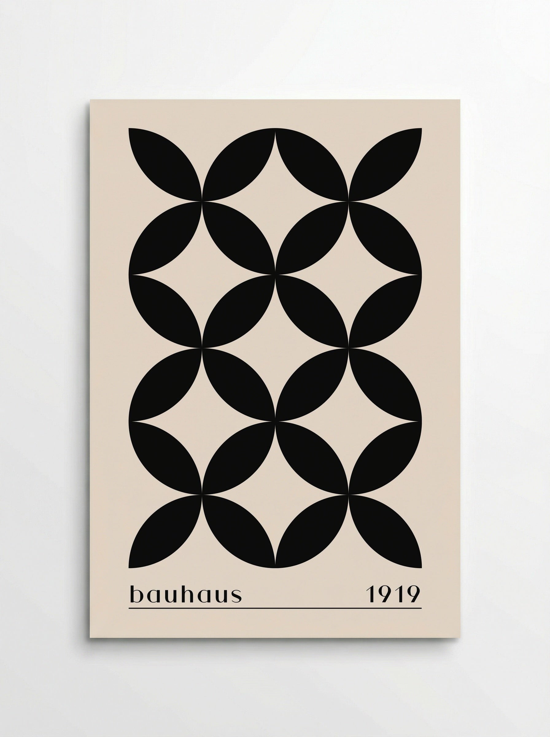 Bauhaus Petal Formation 1919 - Poster
