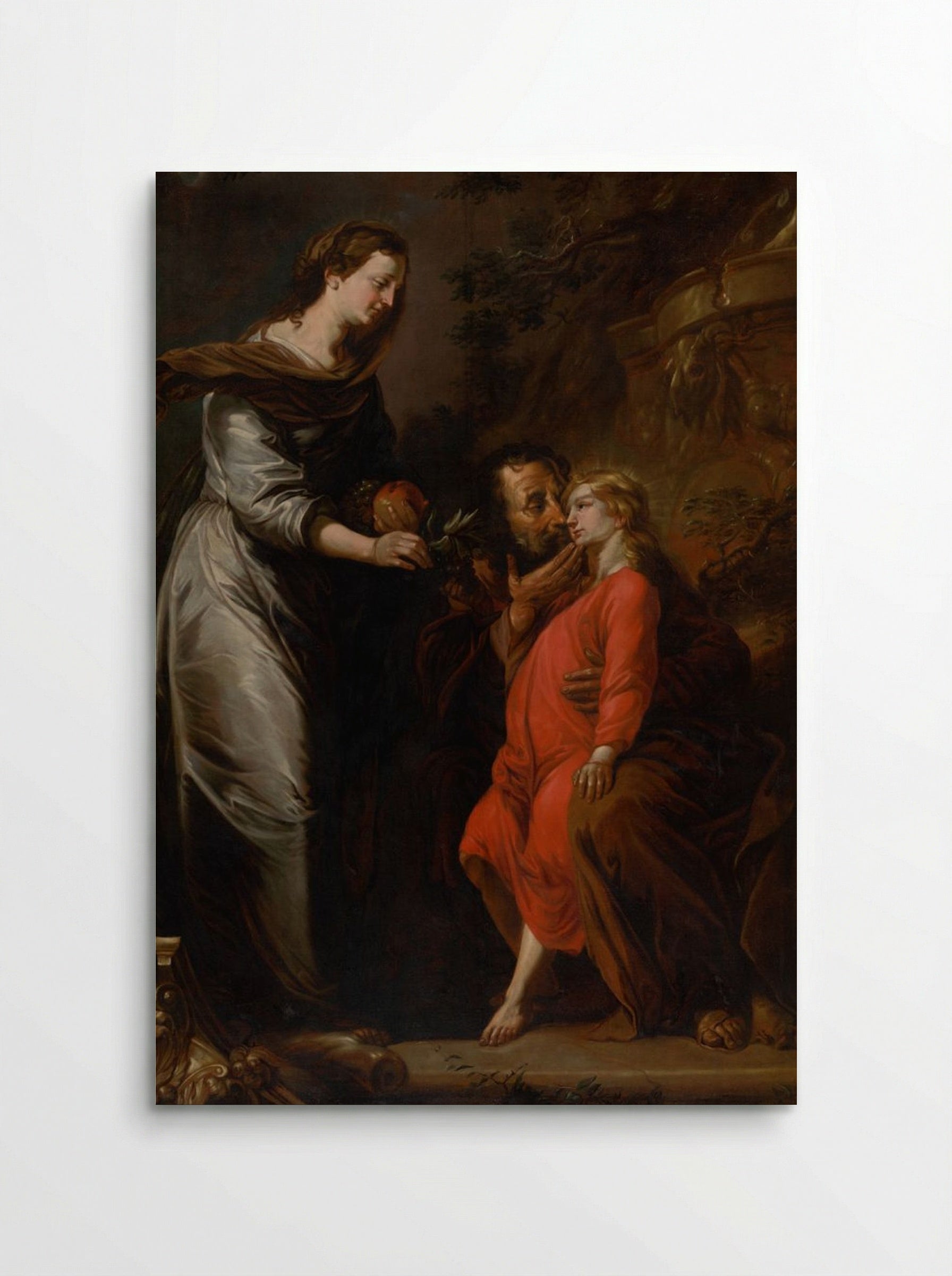 The Marriage of Saint Catherine - Bartolomé Esteban Murillo - Poster