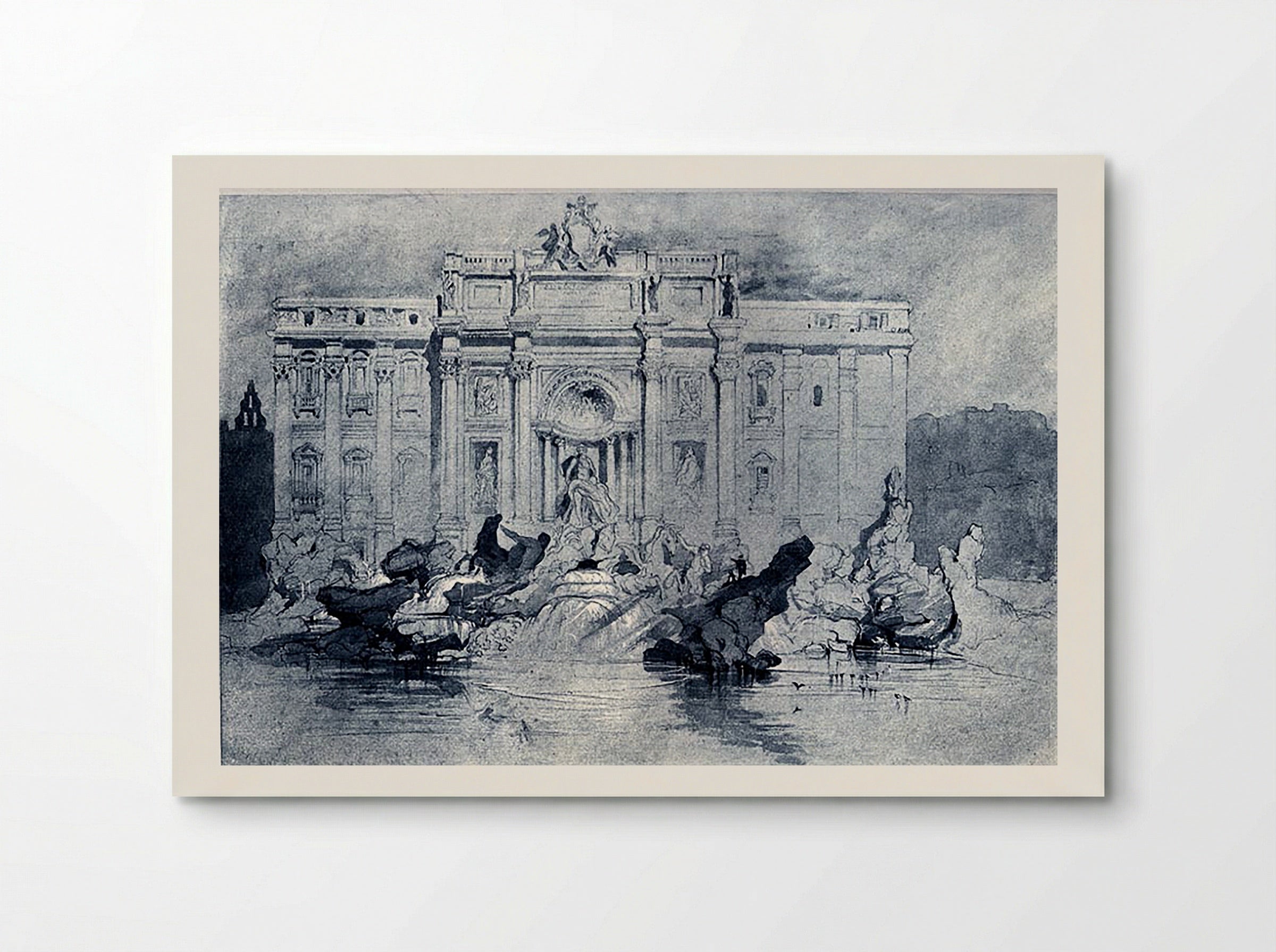 The Fountains of Trevi - John Ruskin - Poster
