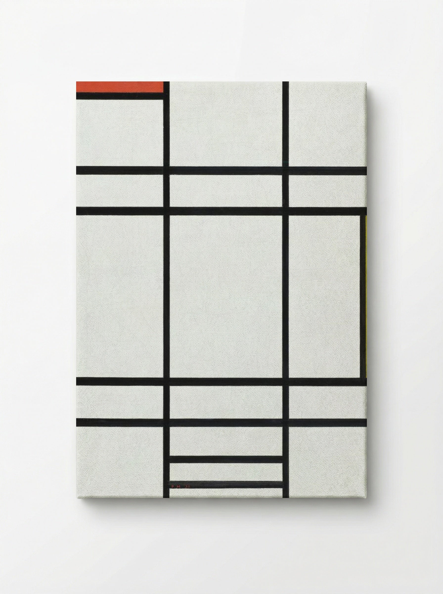 Composition with Red, Yellow and Blue - Piet Mondrian - Canvas