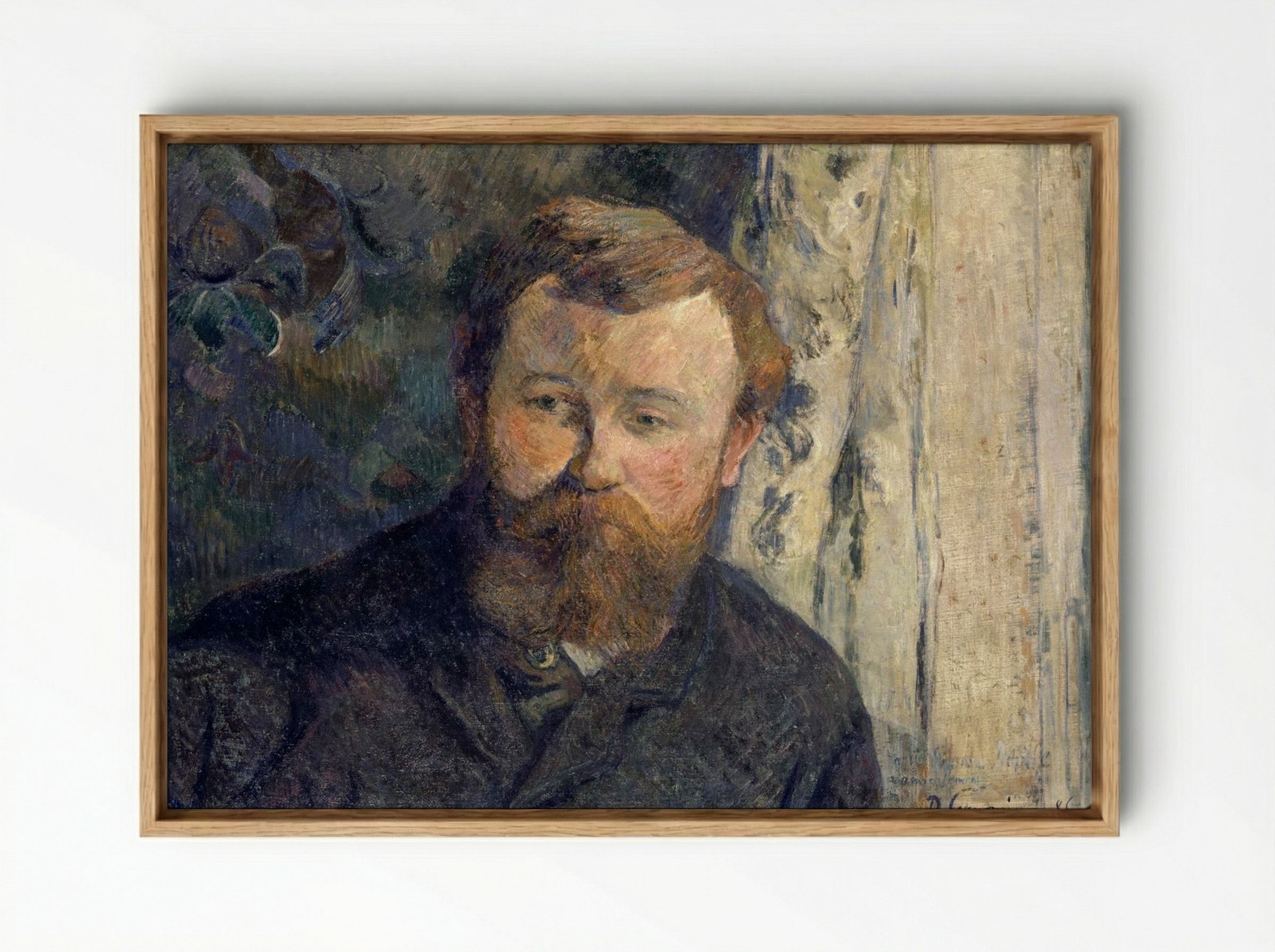 Portrait of Achille Granchi-Taylor - Paul Gauguin - Framed Canvas Wood