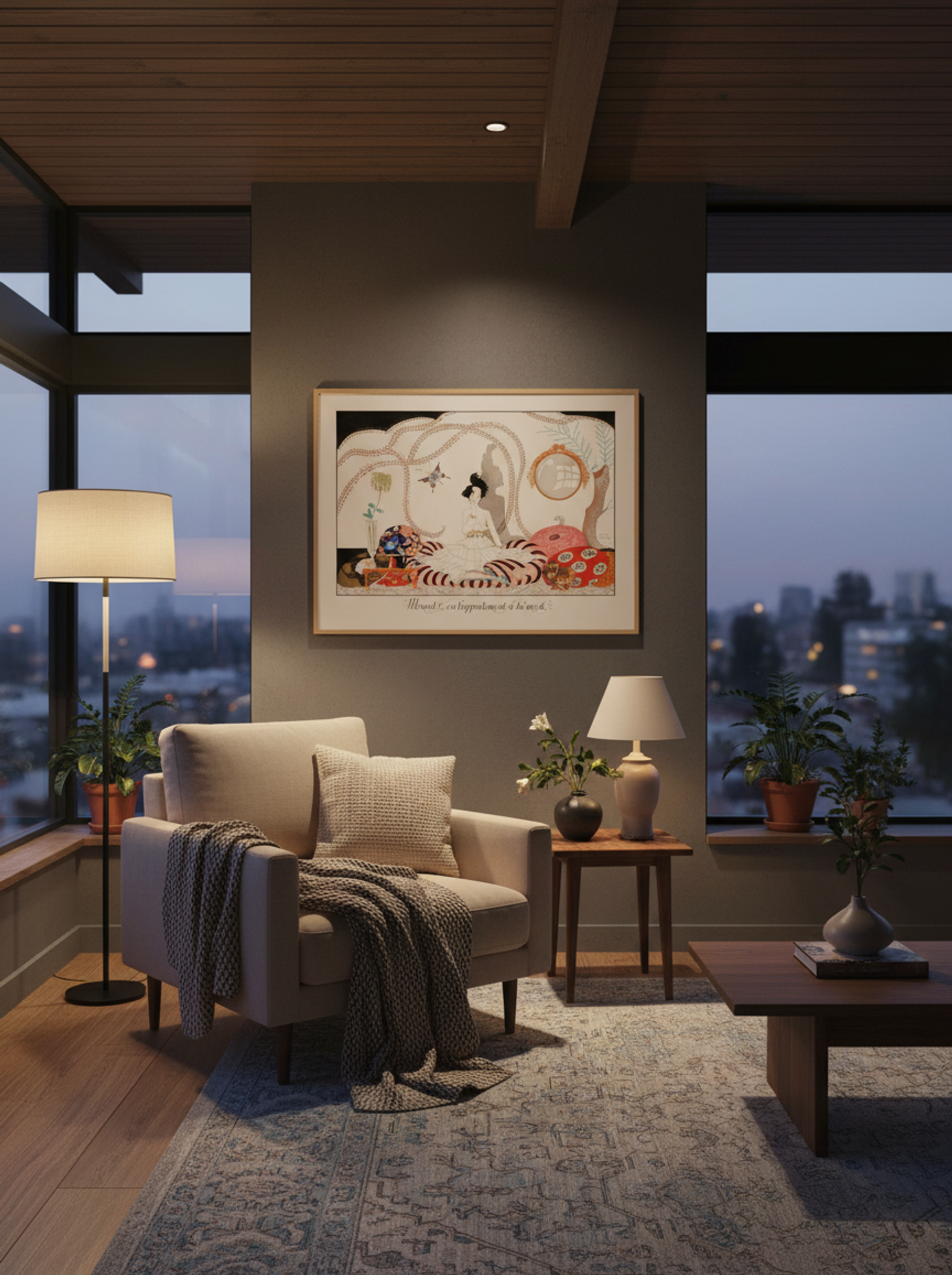 Minuit!...ou l'appartement a la mode, Plate no. 7 - George Barbier - Lifestyle