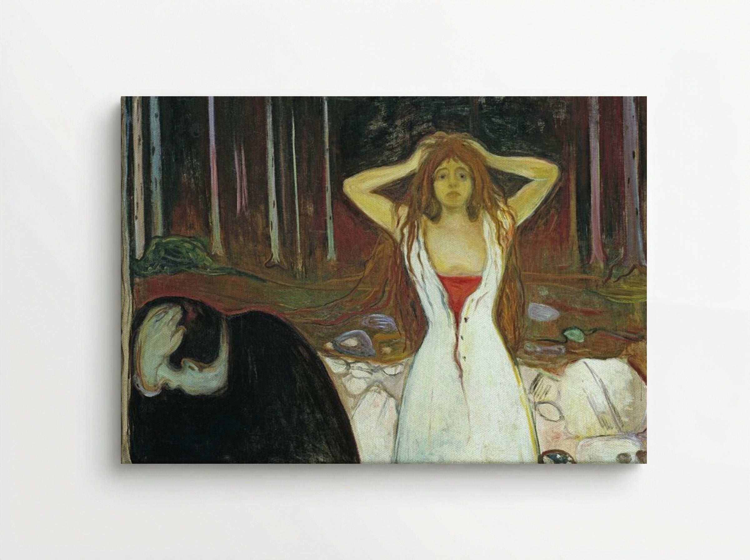 Ashes - Edvard Munch - Canvas