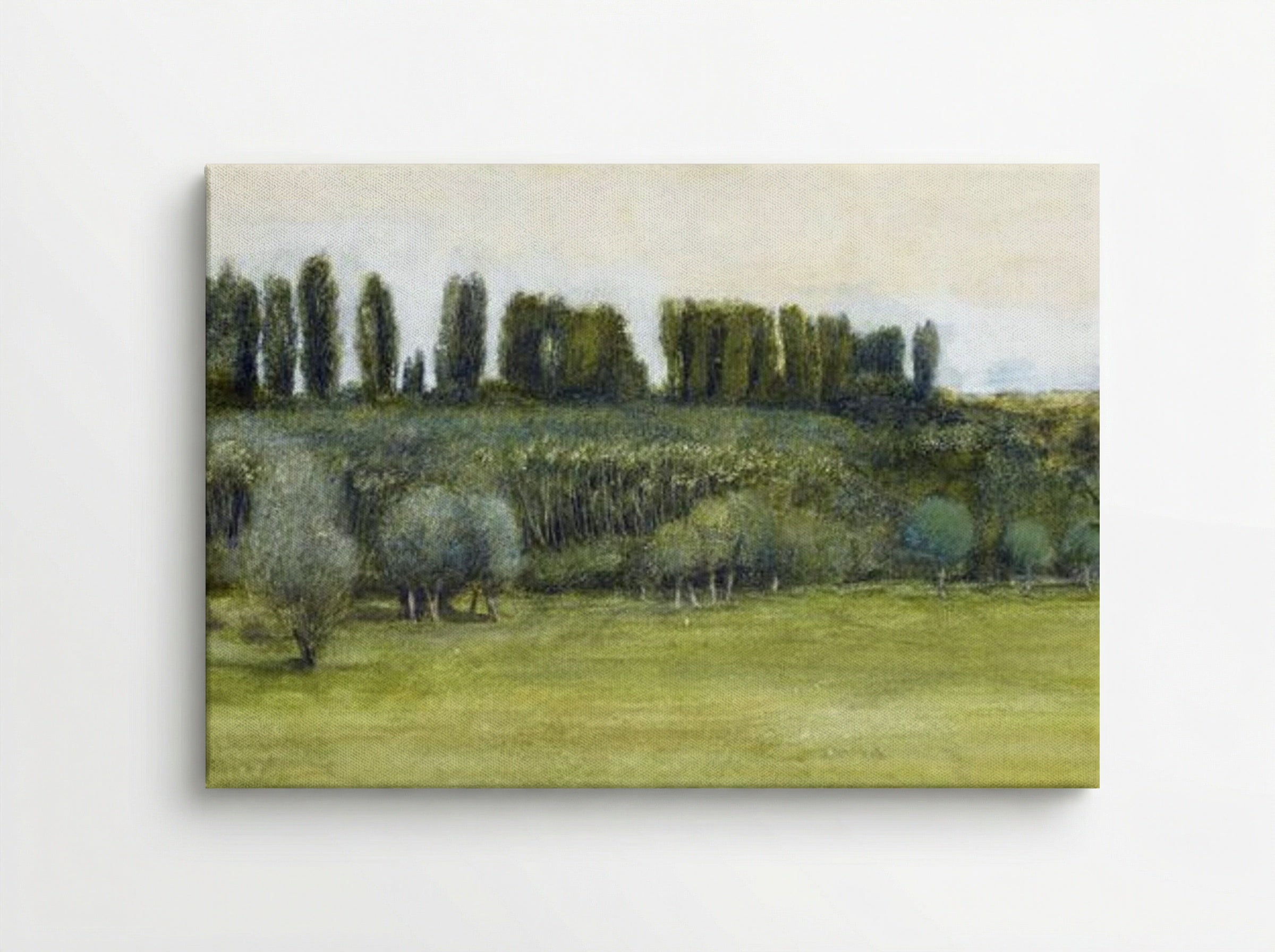 Landscape Study - Edward Burne-Jones - Canvas