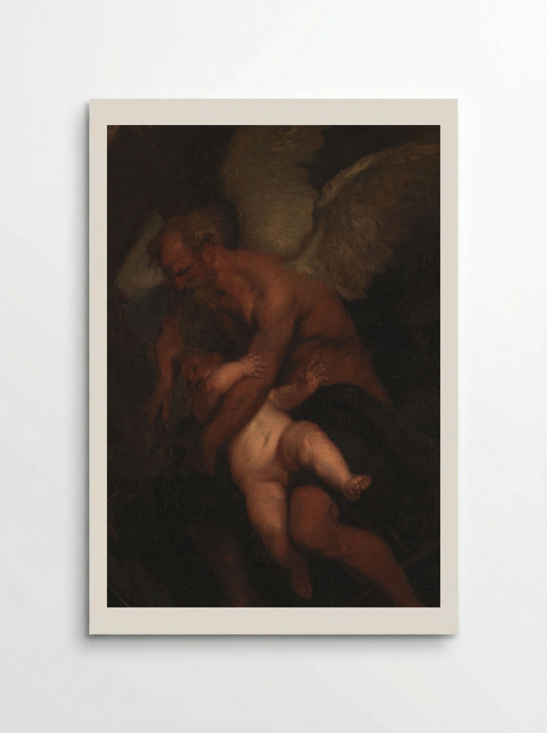The Time that Clips Cupid's Wings - Caspar Netscher - Poster
