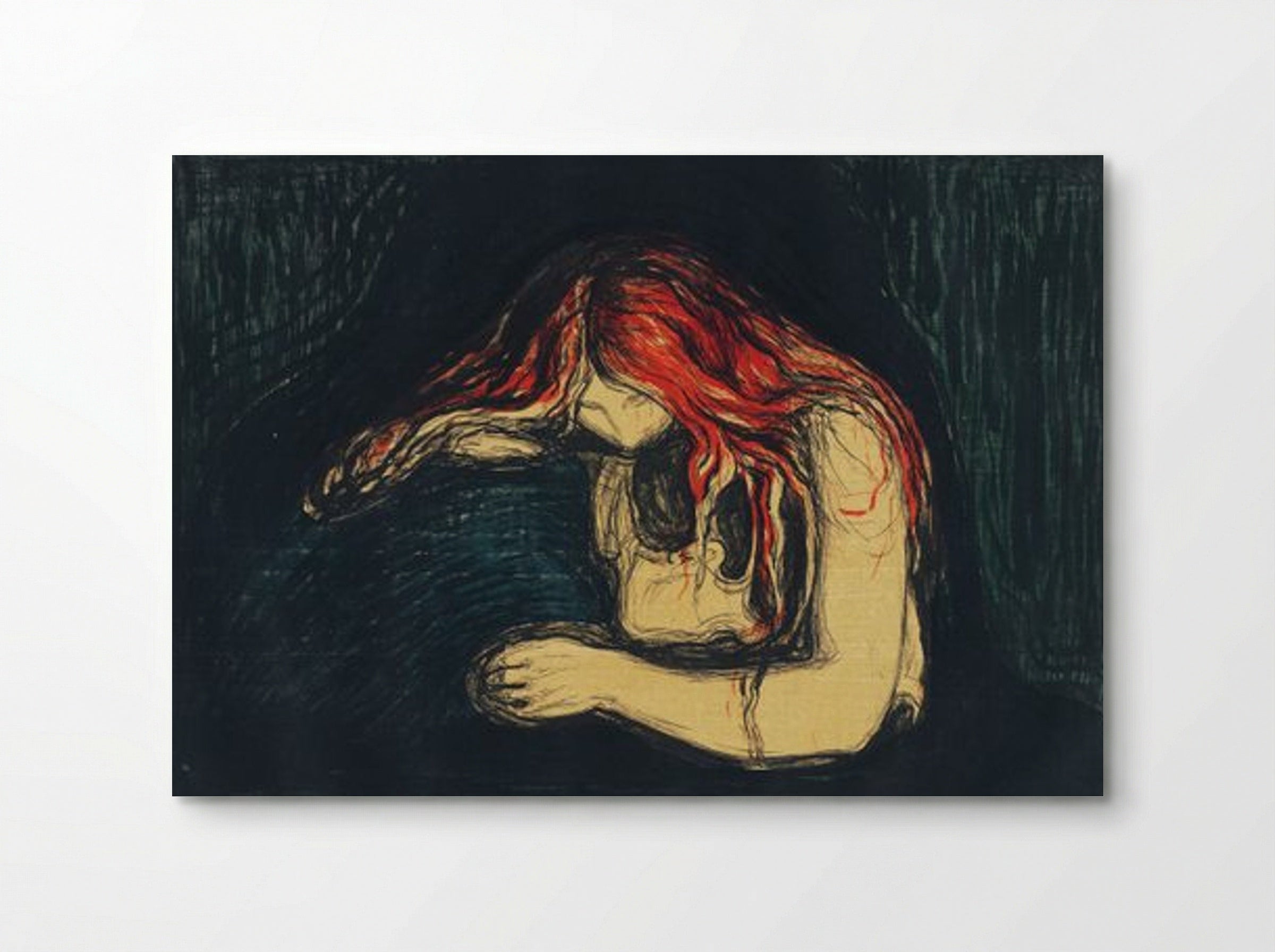 The Vampire II - Edvard Munch - Poster