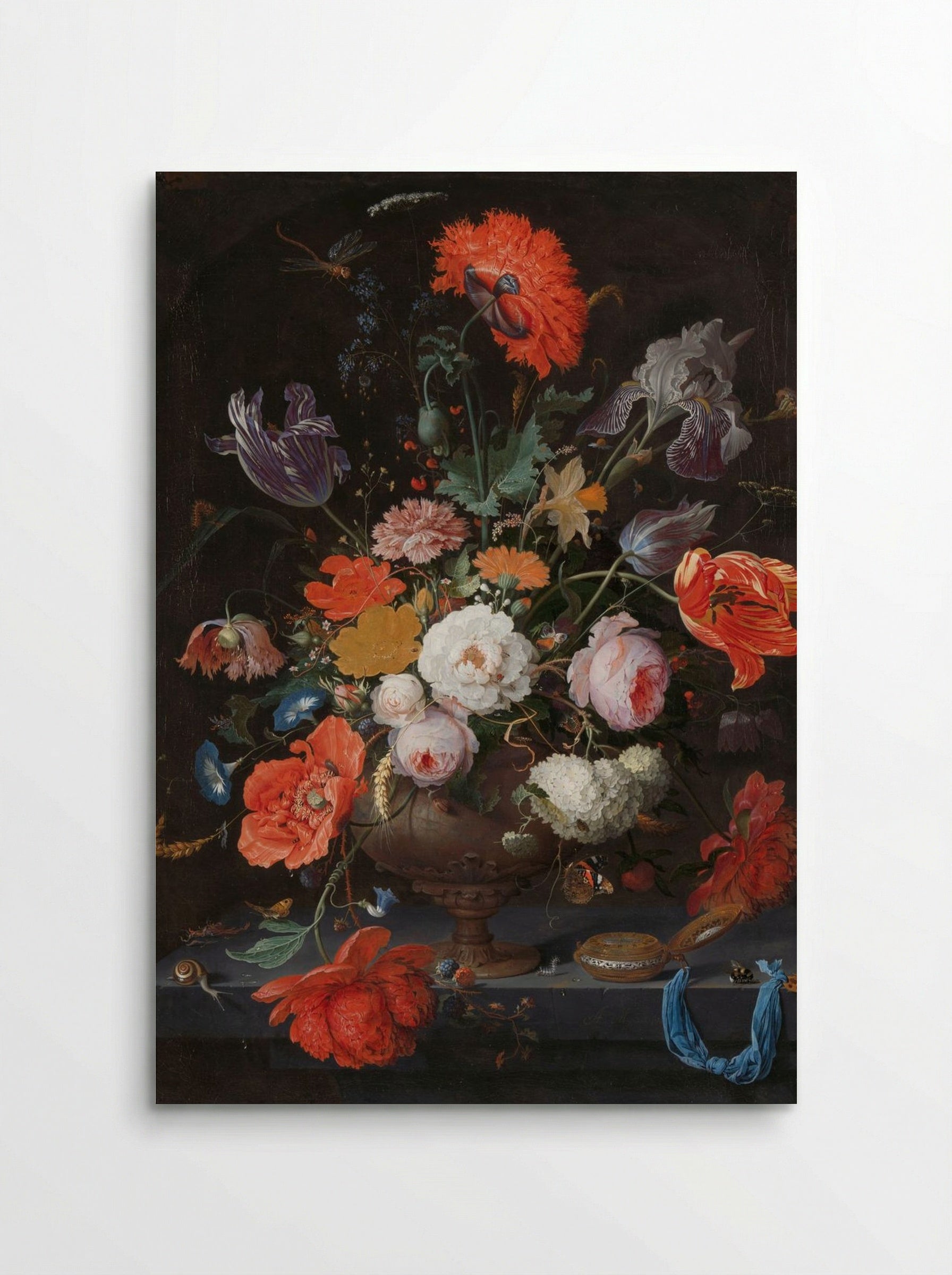 Still Life with Flowers in a Vase - Jan van Huysum - Poster