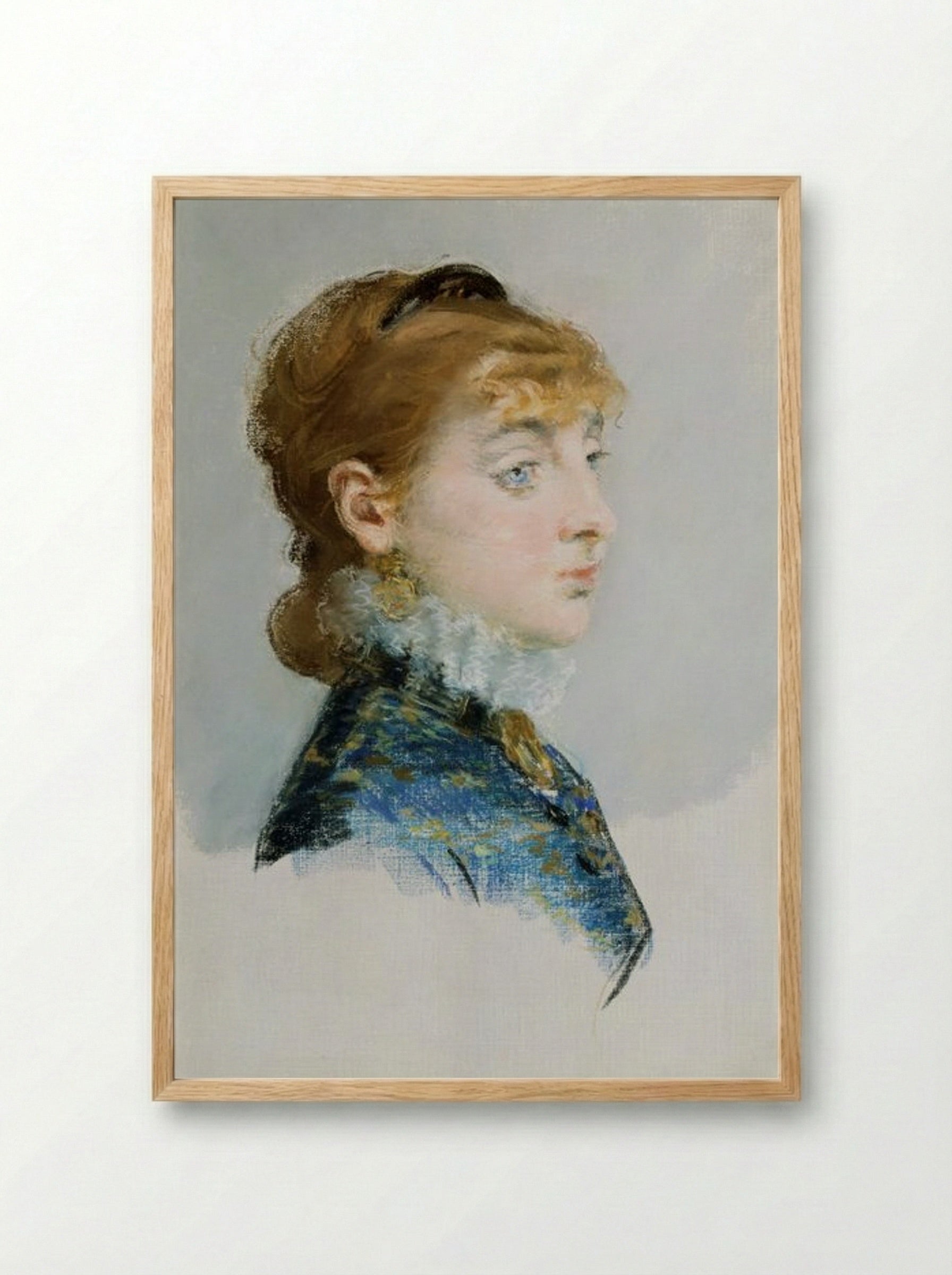 Émilie-Louise Delabigne - Édouard Manet - Framed Print Wood