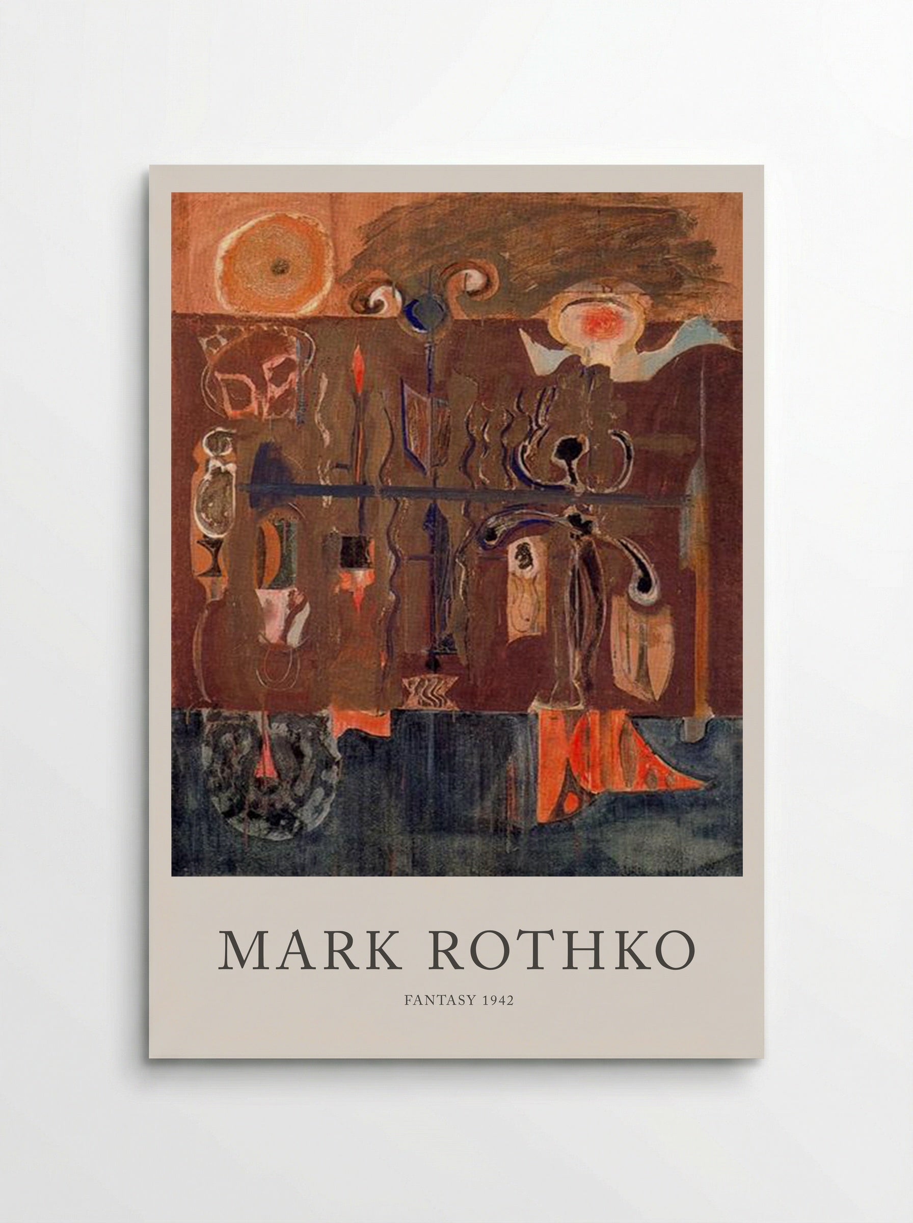 Fantasy - Mark Rothko - Poster