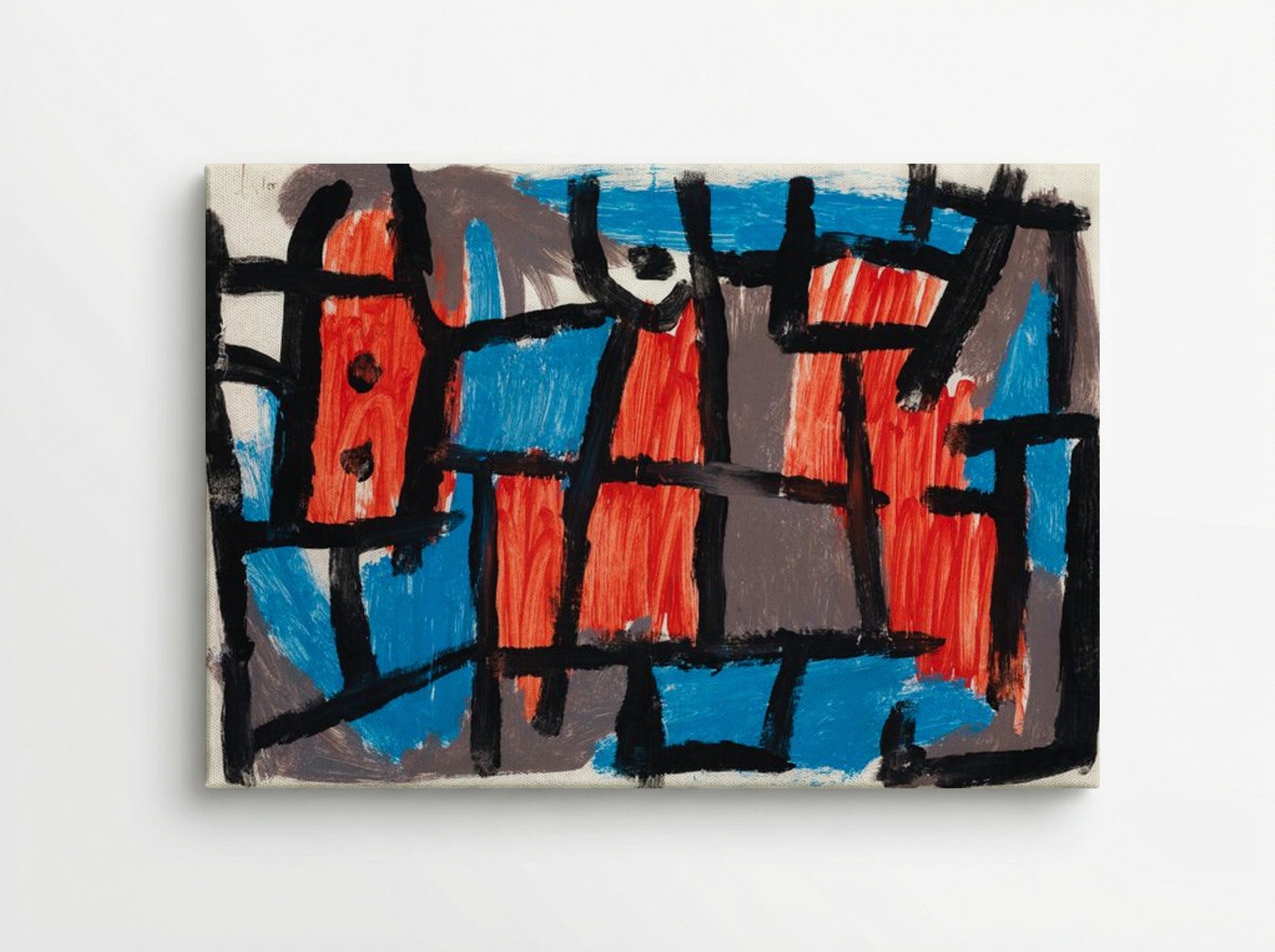 The Hour Before One Night - Paul Klee - Canvas