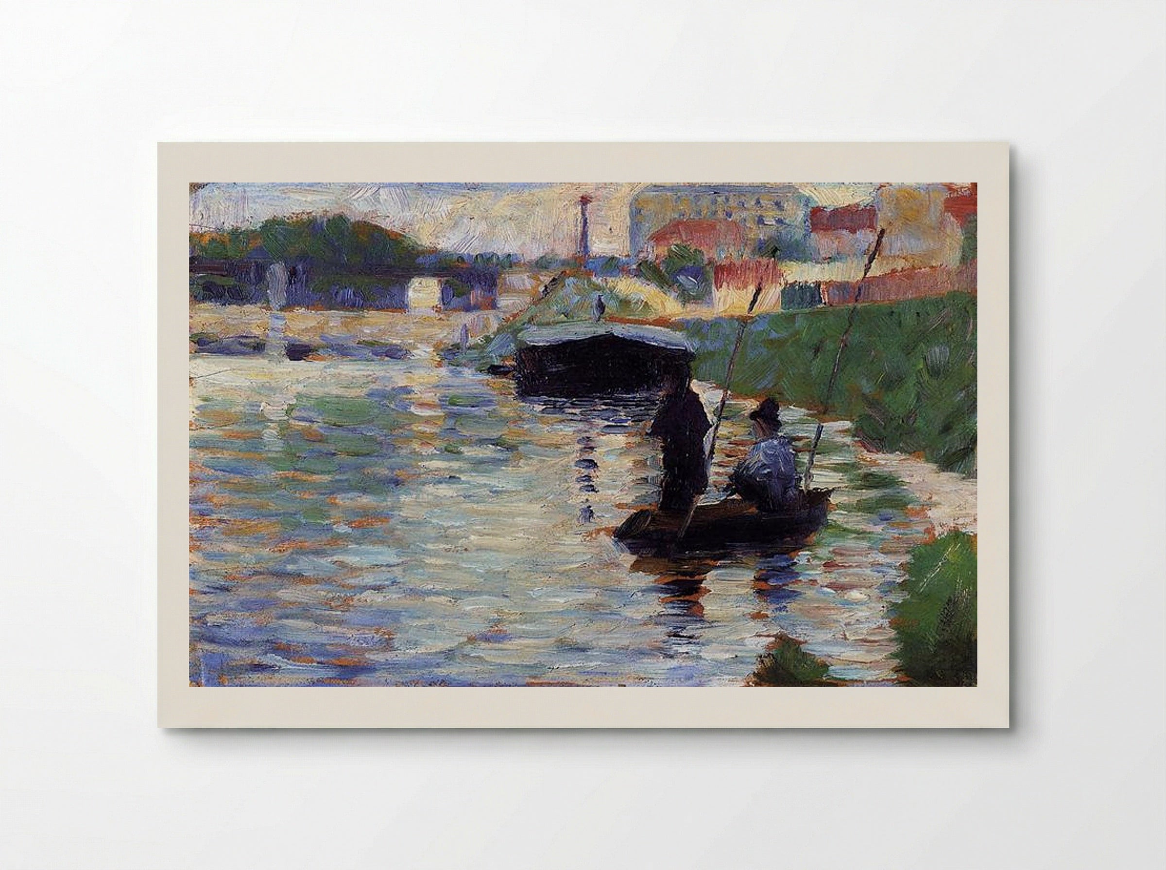 View of the Seine - Georges Seurat - Poster