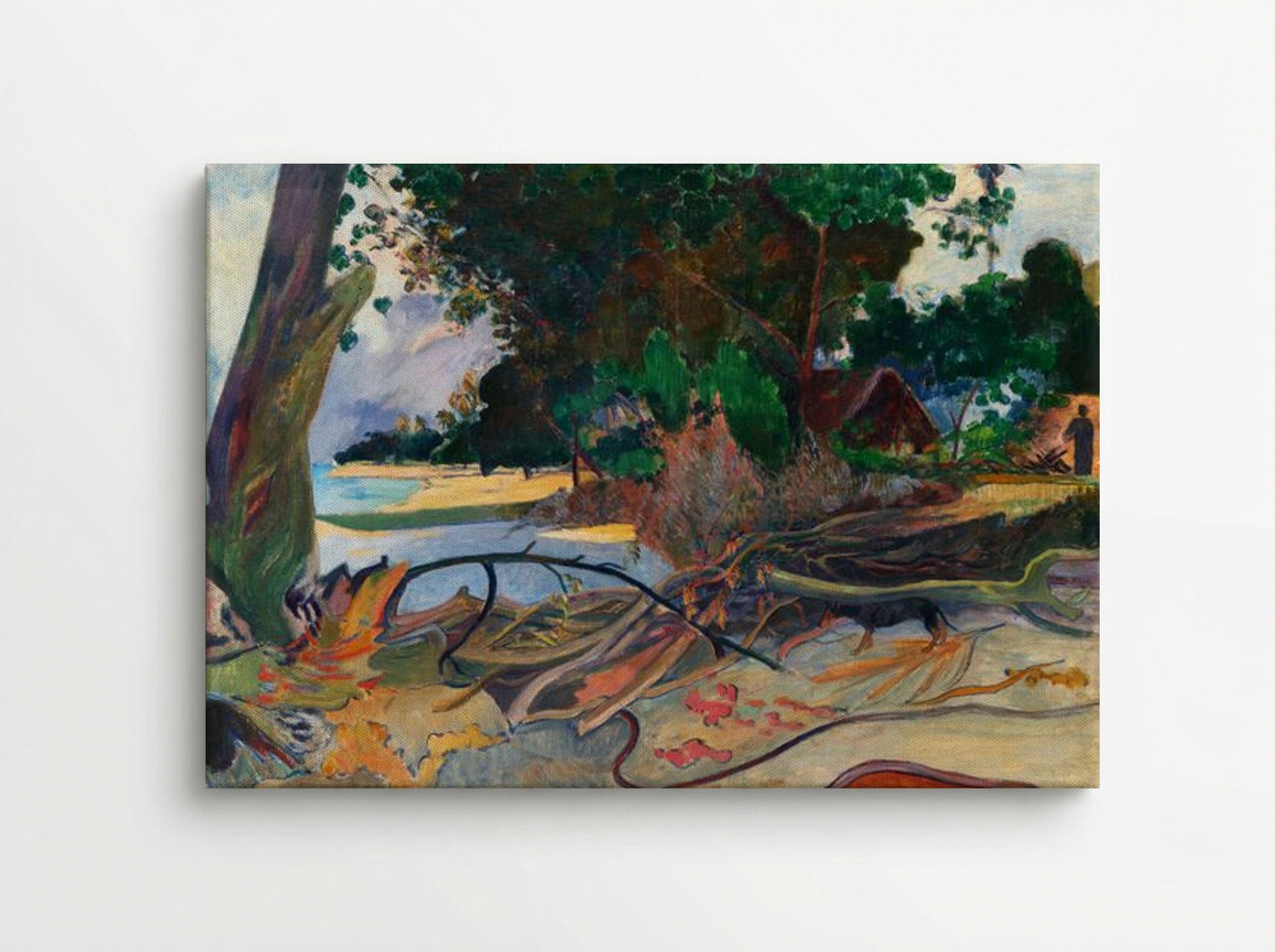 The Hibiscus Tree (Te burao) - Paul Gauguin - Canvas