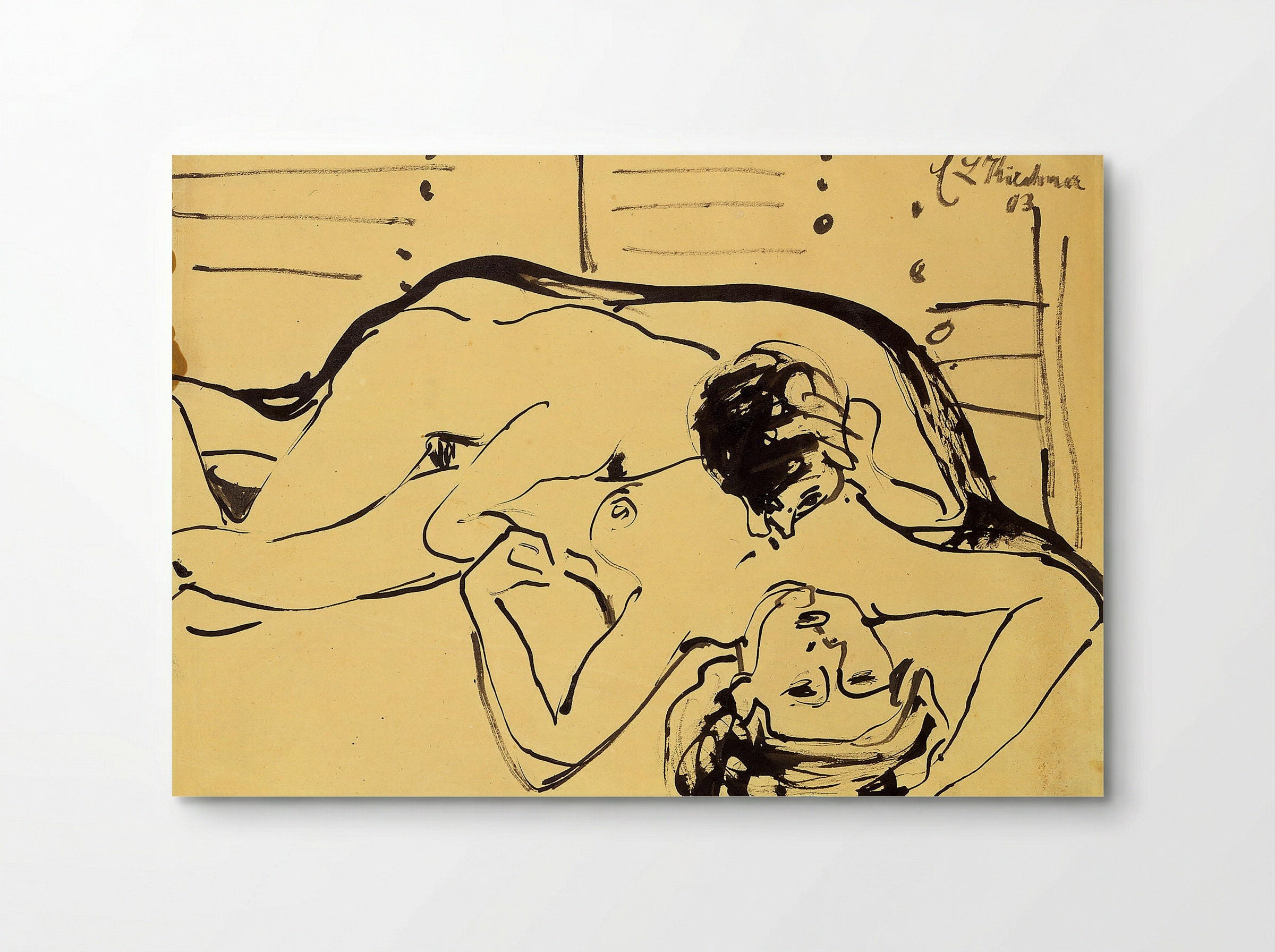 Lovers - Ernst Ludwig Kirchner - Poster
