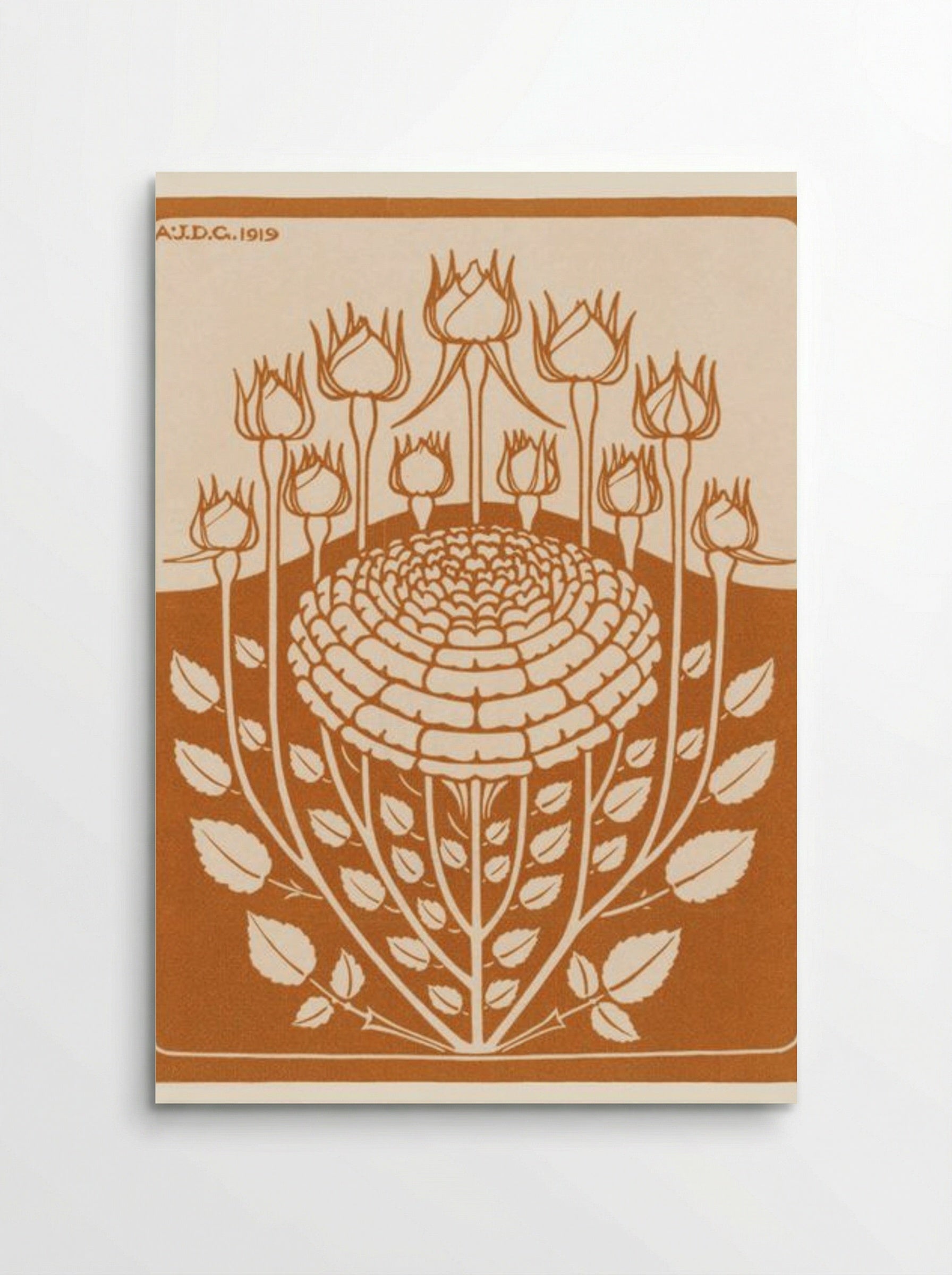 Rose Bush - Julie de Graag - Poster