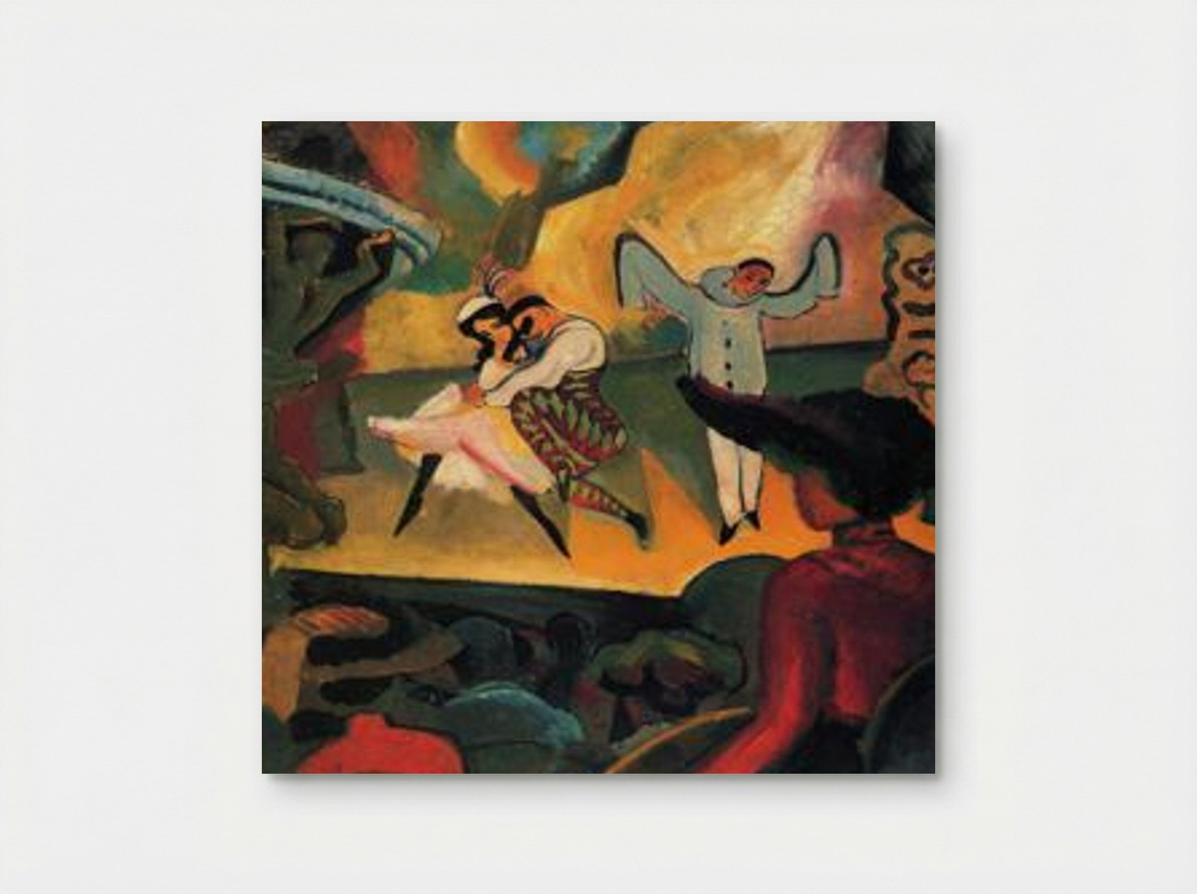 Russisches Ballett (I) - August Macke - Poster