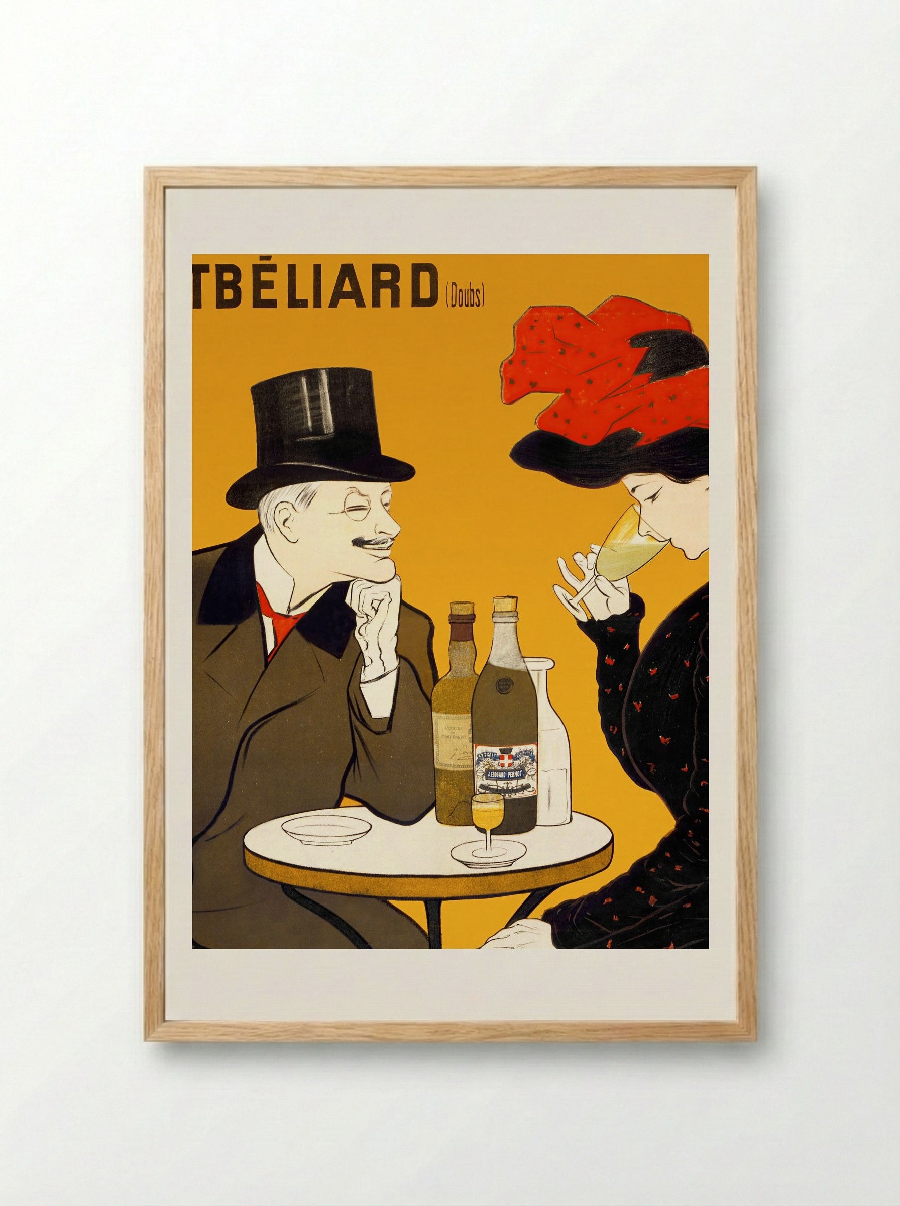 J. Edouard Pernot Liqueur Mont-Christ - Leonetto Cappiello - Framed Print Wood