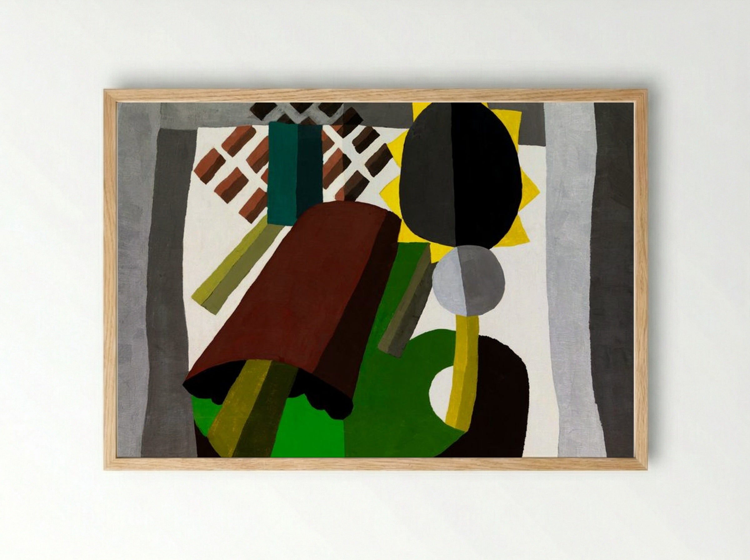 The Inn - Arthur Dove - Framed Print Wood