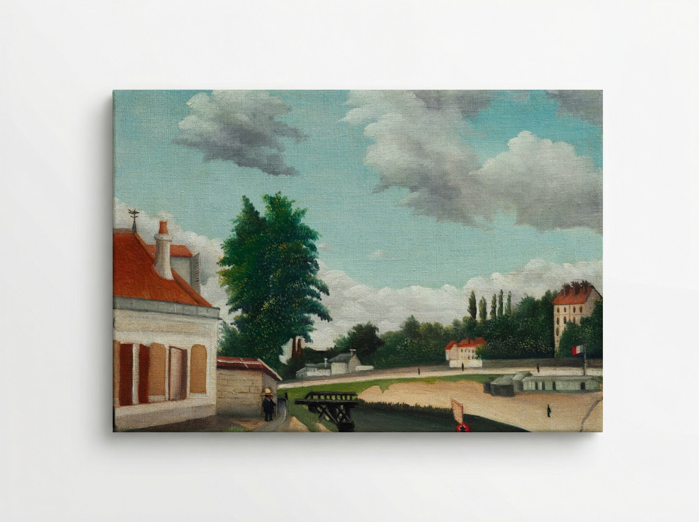 Outskirts of Paris - Henri Rousseau - Canvas