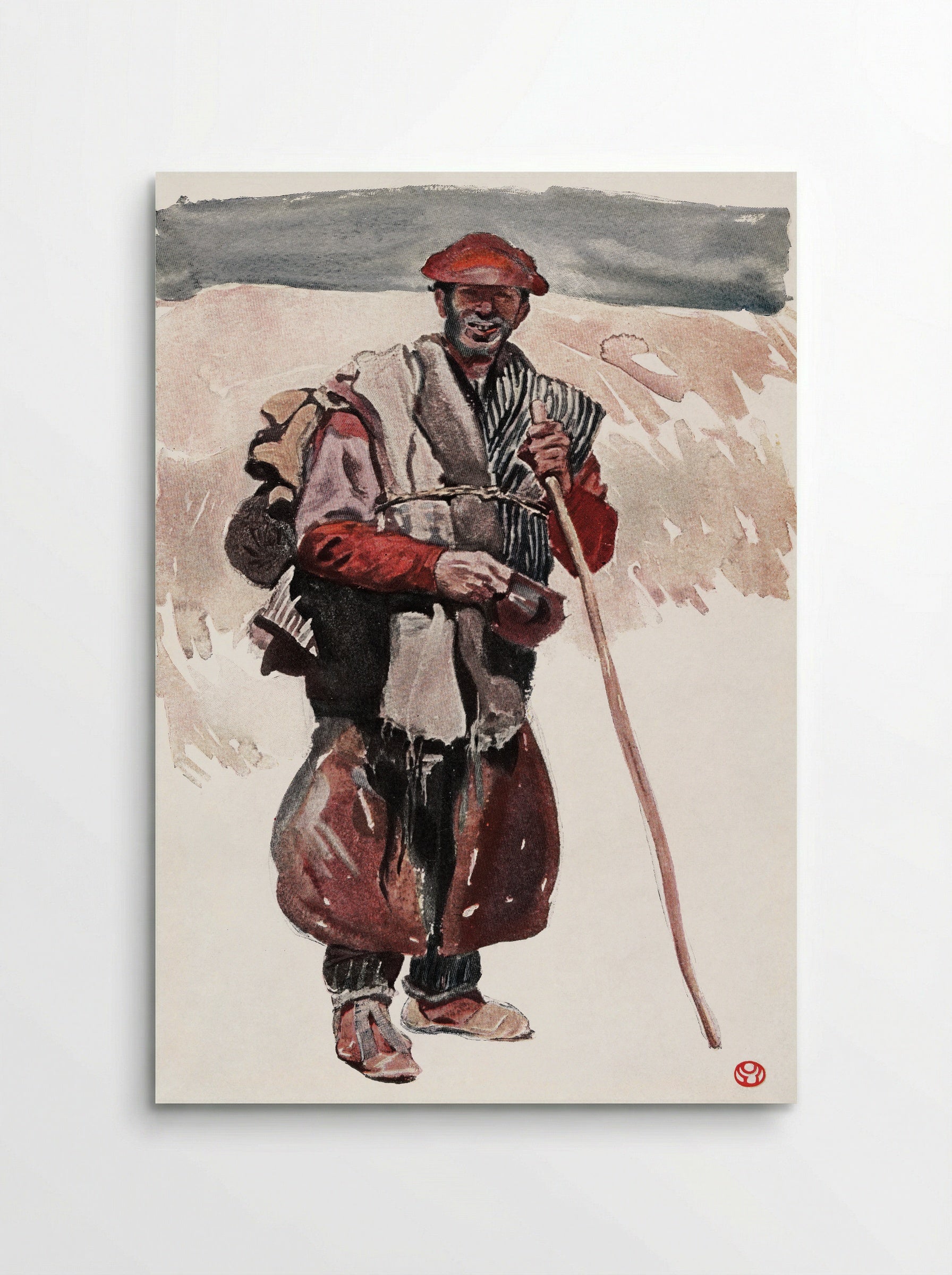 A Spanish Tramp - Edward Penfield - Poster