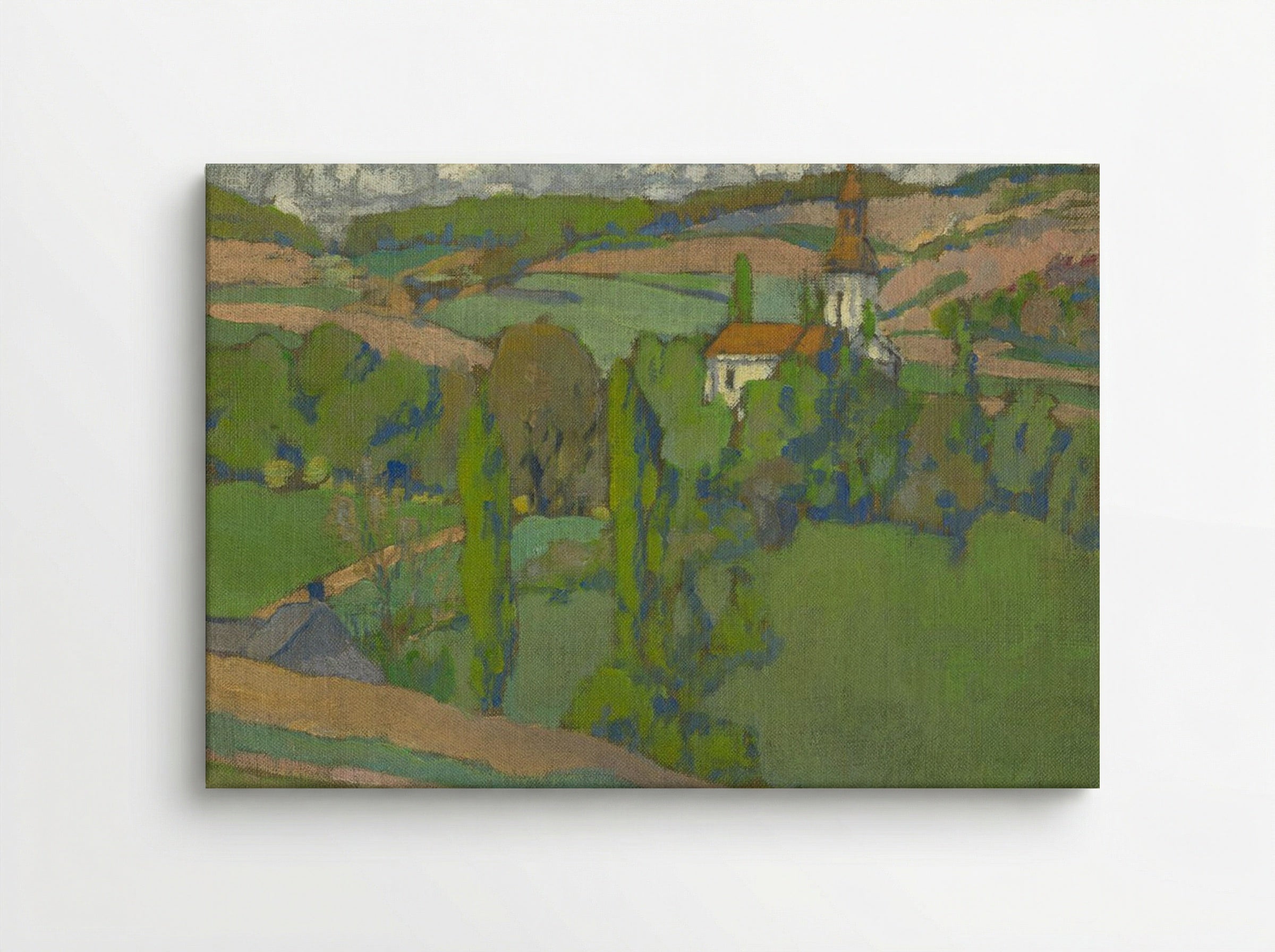 On Calvary in Kosice - Konstantin Bauer - Canvas