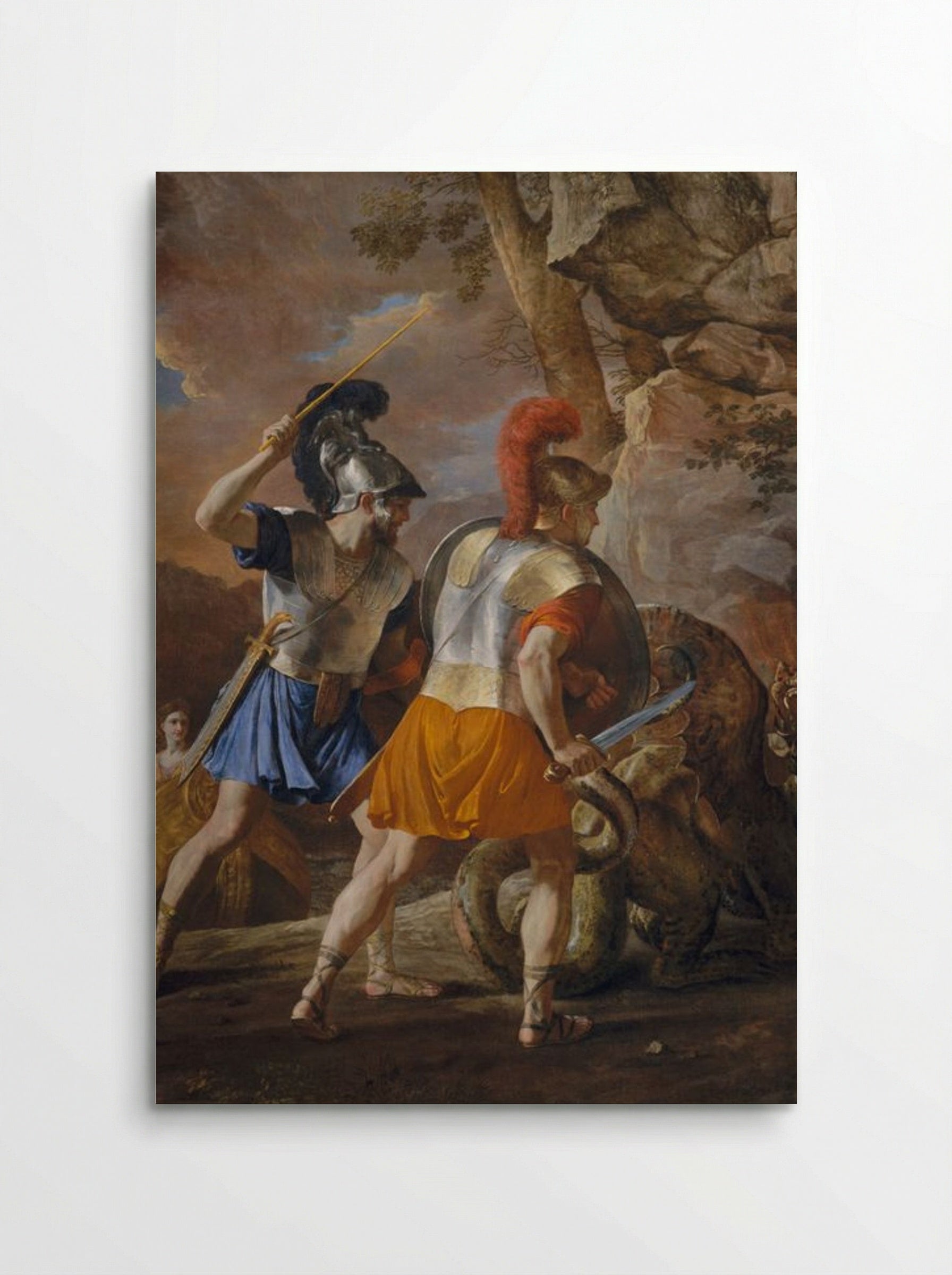 The Companions of Rinaldo - Jean-Honoré Fragonard - Poster