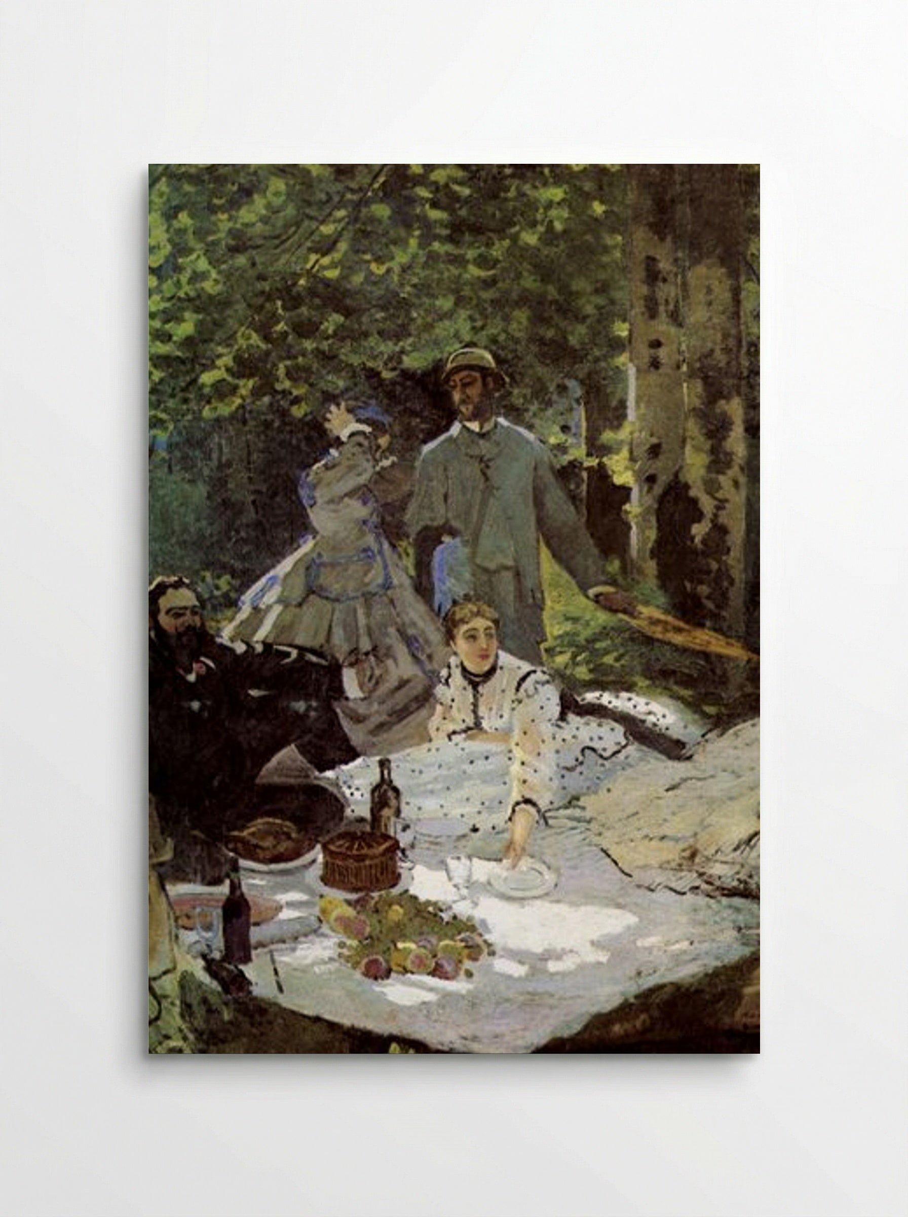 Le Déjeuner sur l'herbe - Claude Monet - Poster