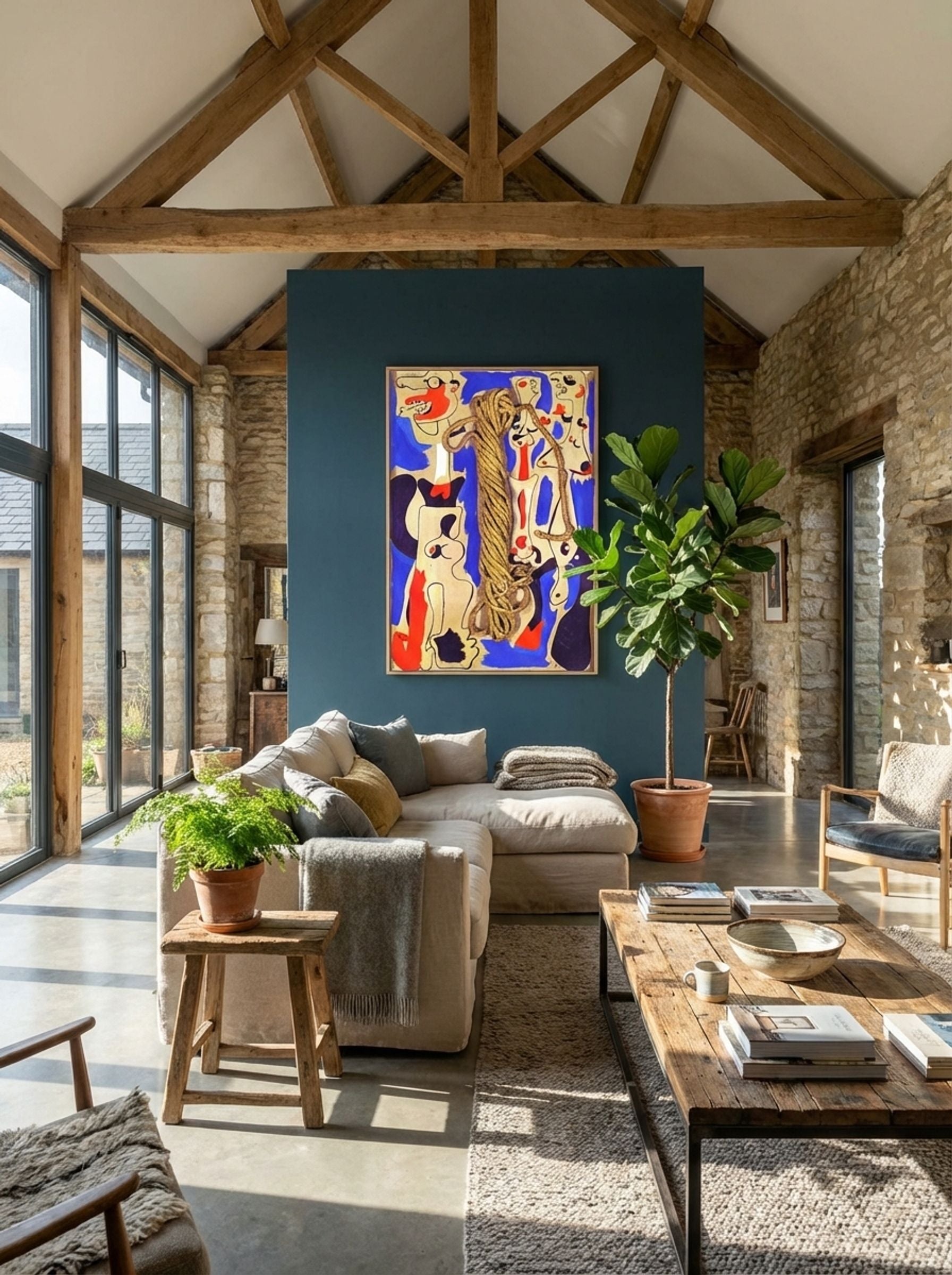 Rope and People I - Joan Miró - Lifestyle