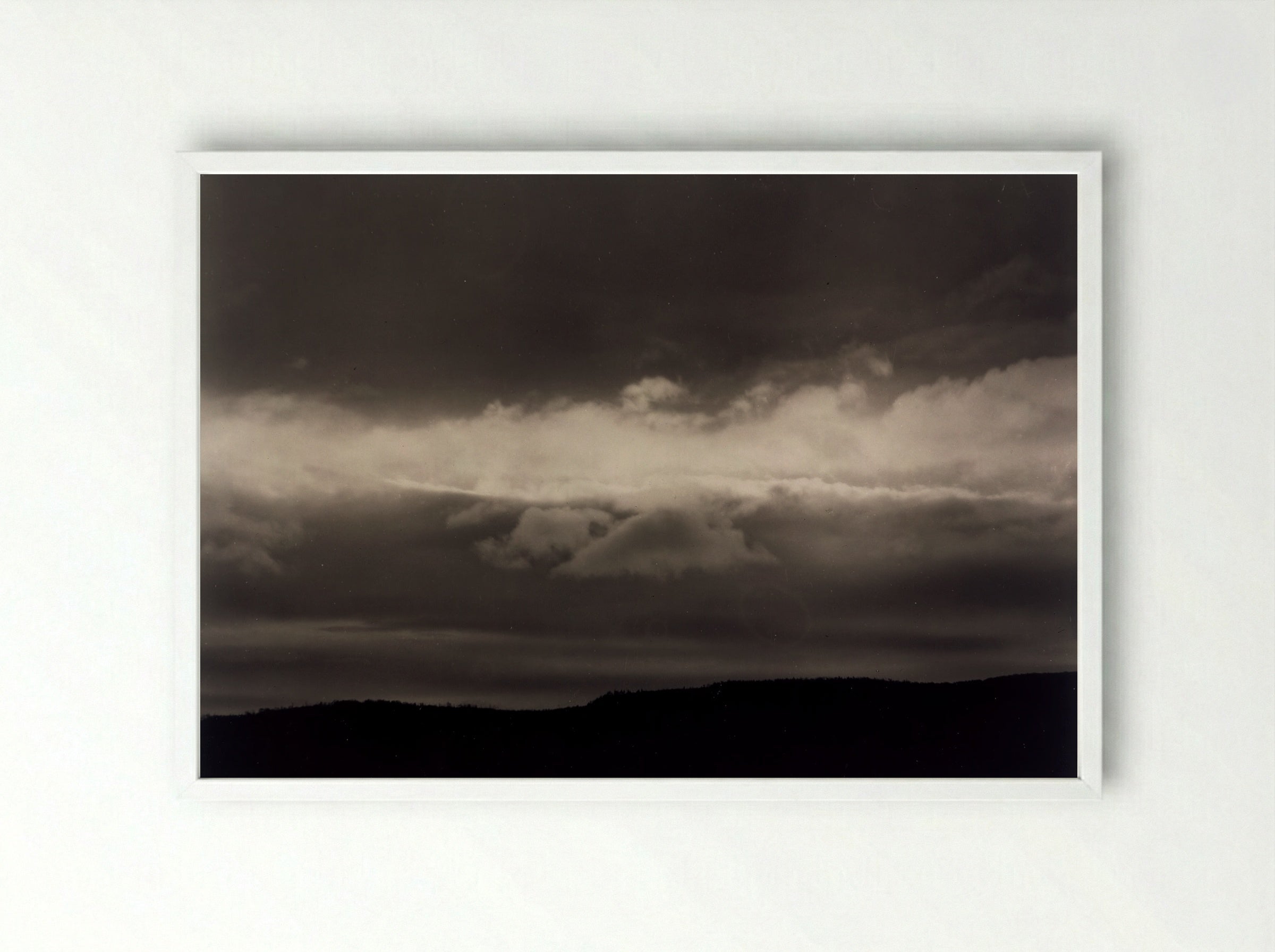 Lake George - Alfred Stieglitz - Framed Print White