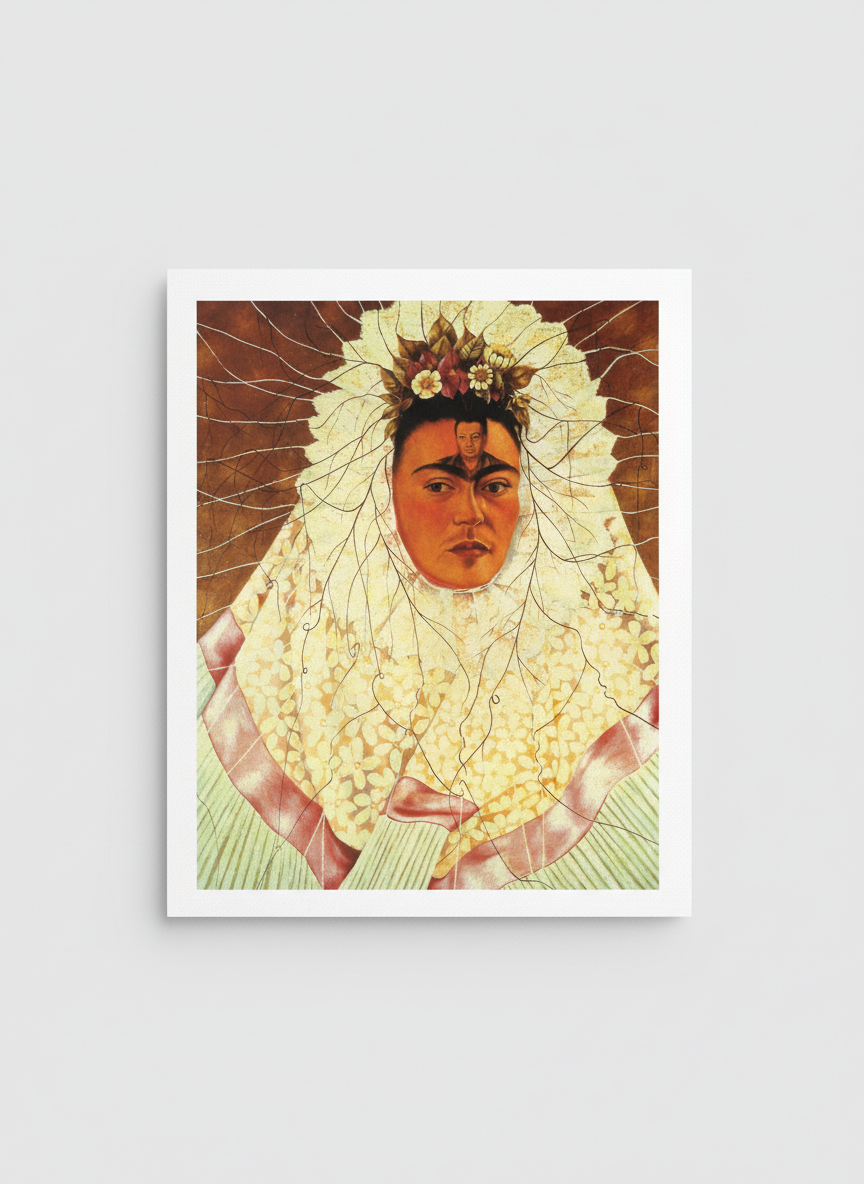 Self-Portrait as a Tehuana - Frida Kahlo - Poster