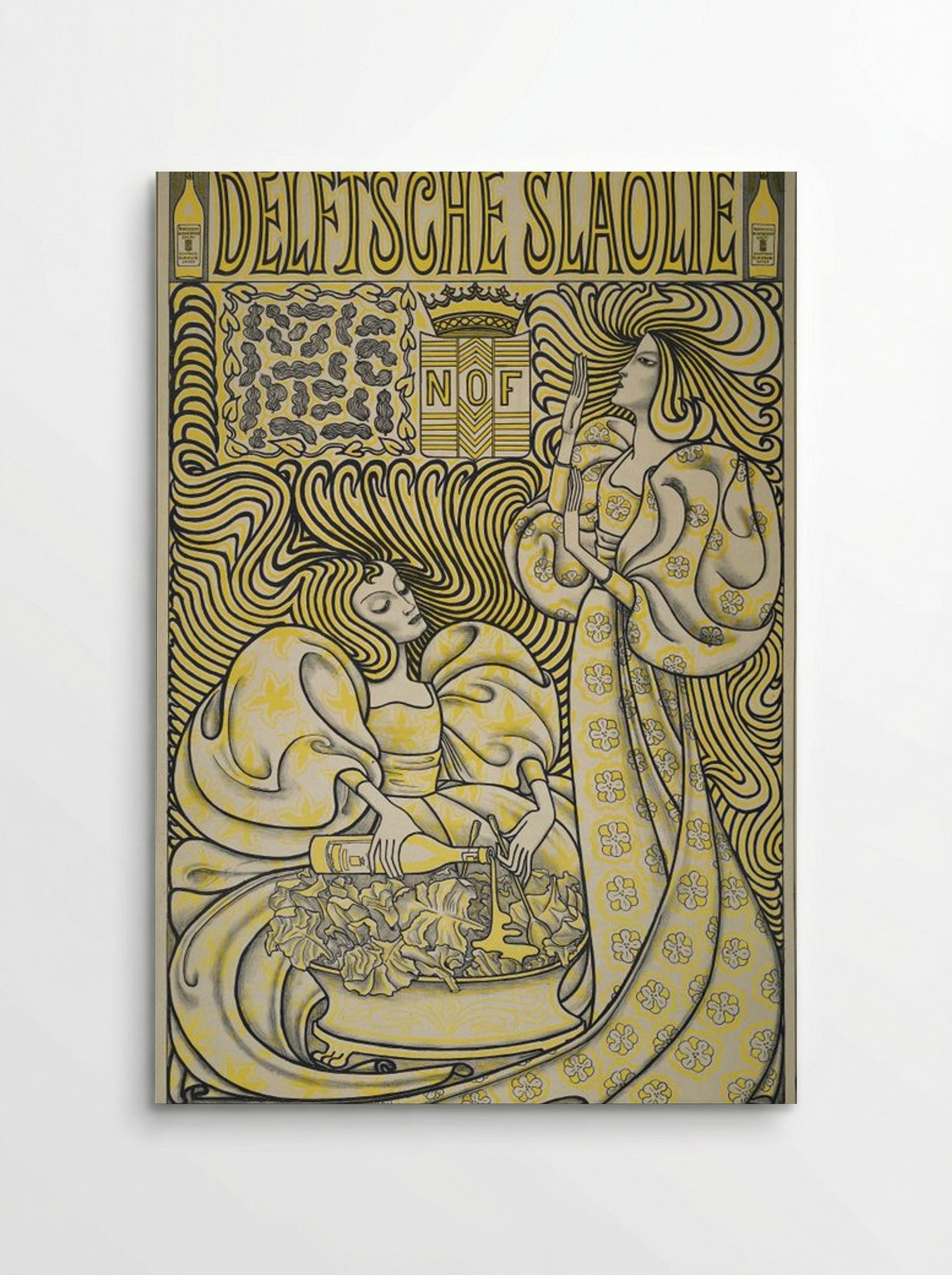 Poster for Delft Salad Oil - Jan Toorop - Poster