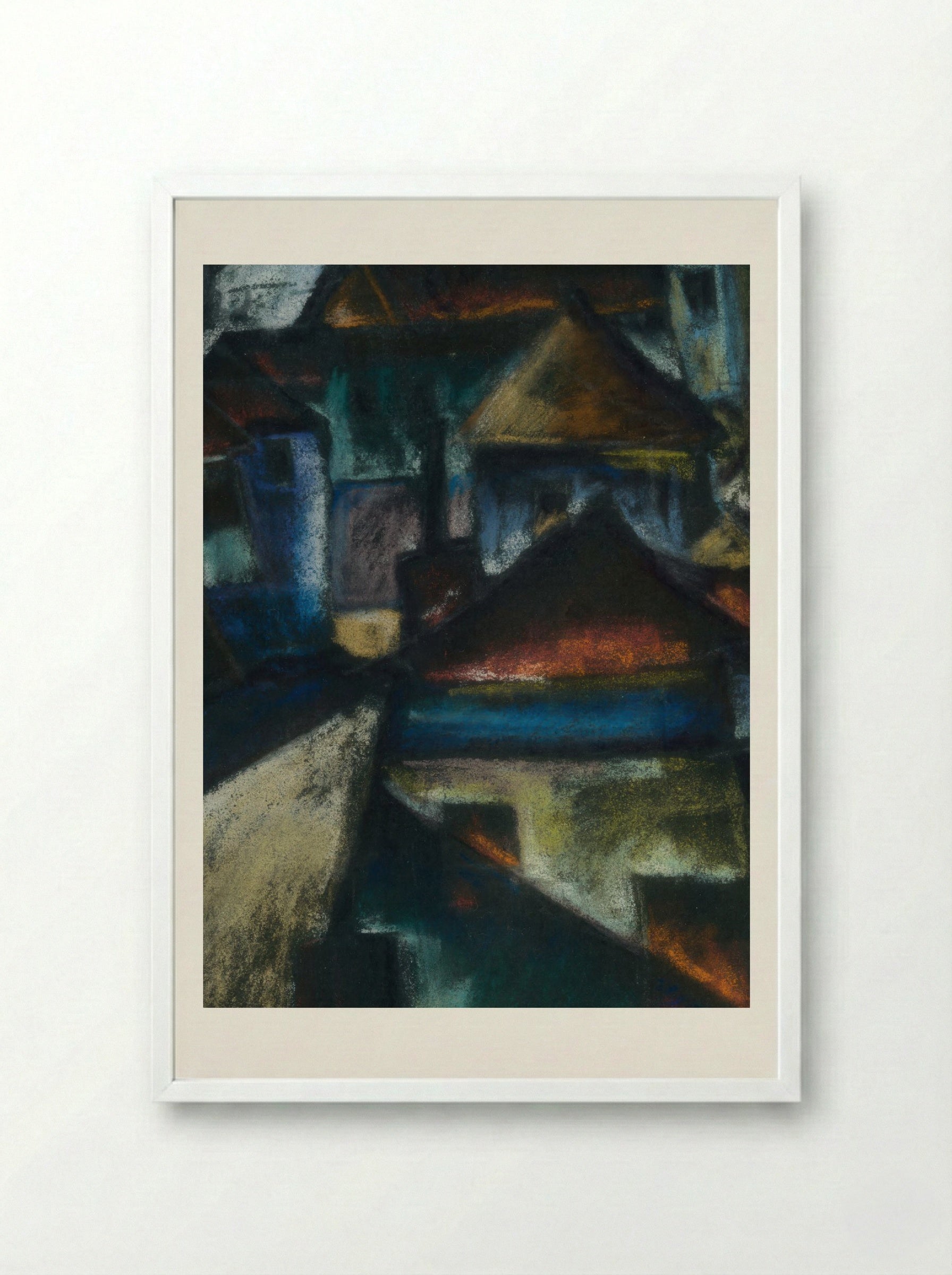 In Suburbs - Konstantin Bauer - Framed Print White