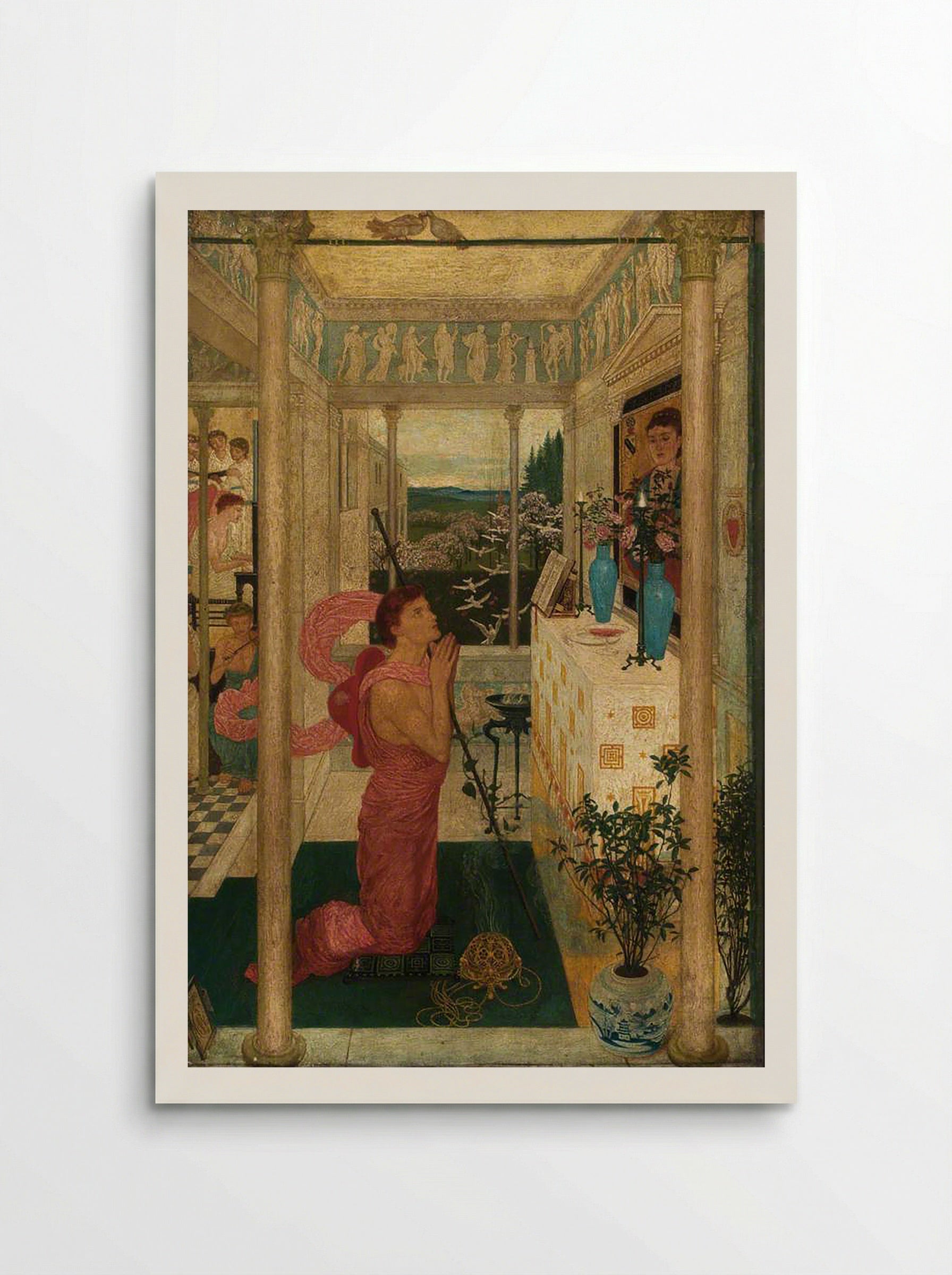Love's Altar - Walter Crane - Poster
