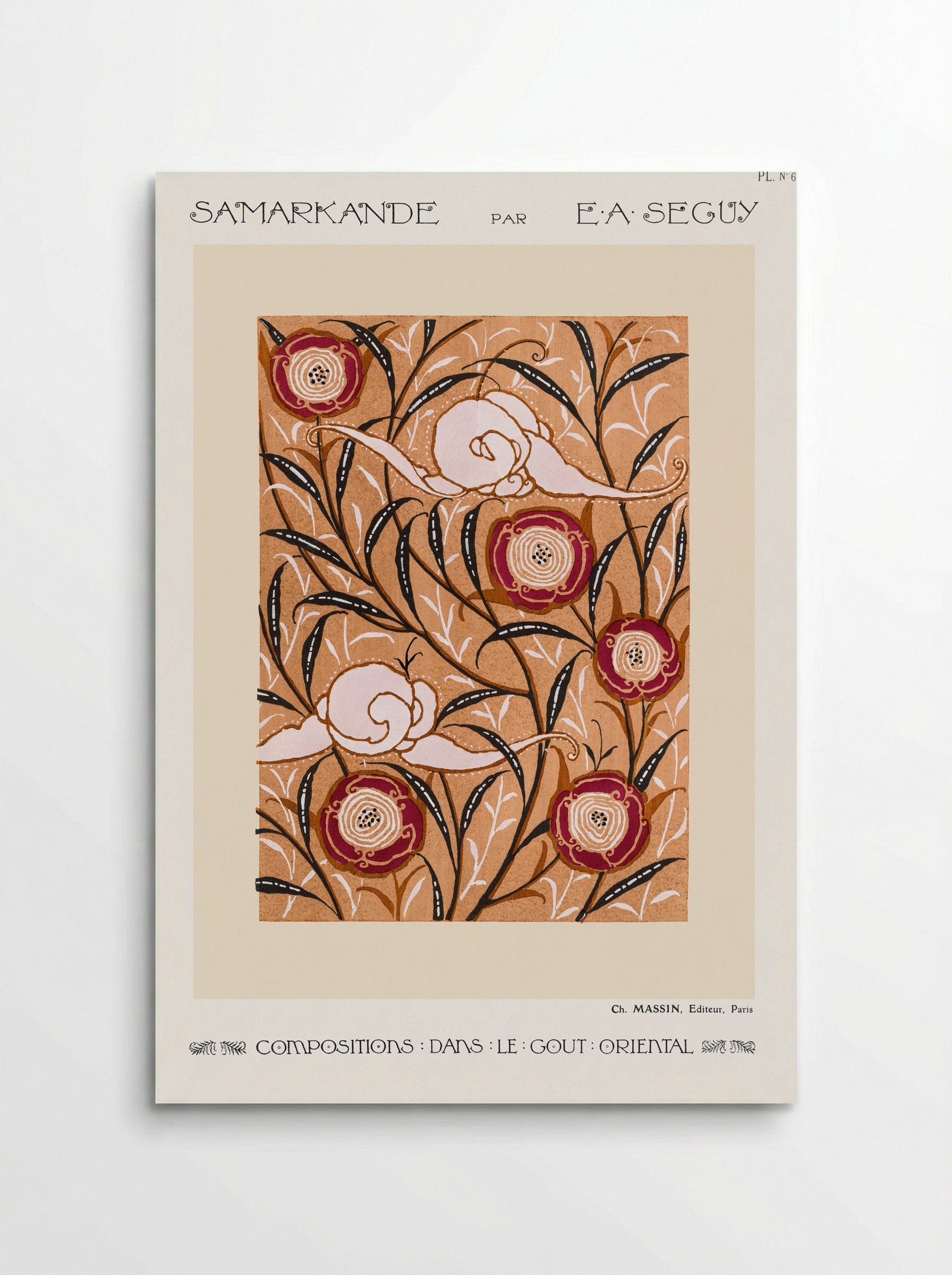 Samarkande (Plate 6, Compositions in the Oriental Style) - Émile-Allain Séguy - Poster