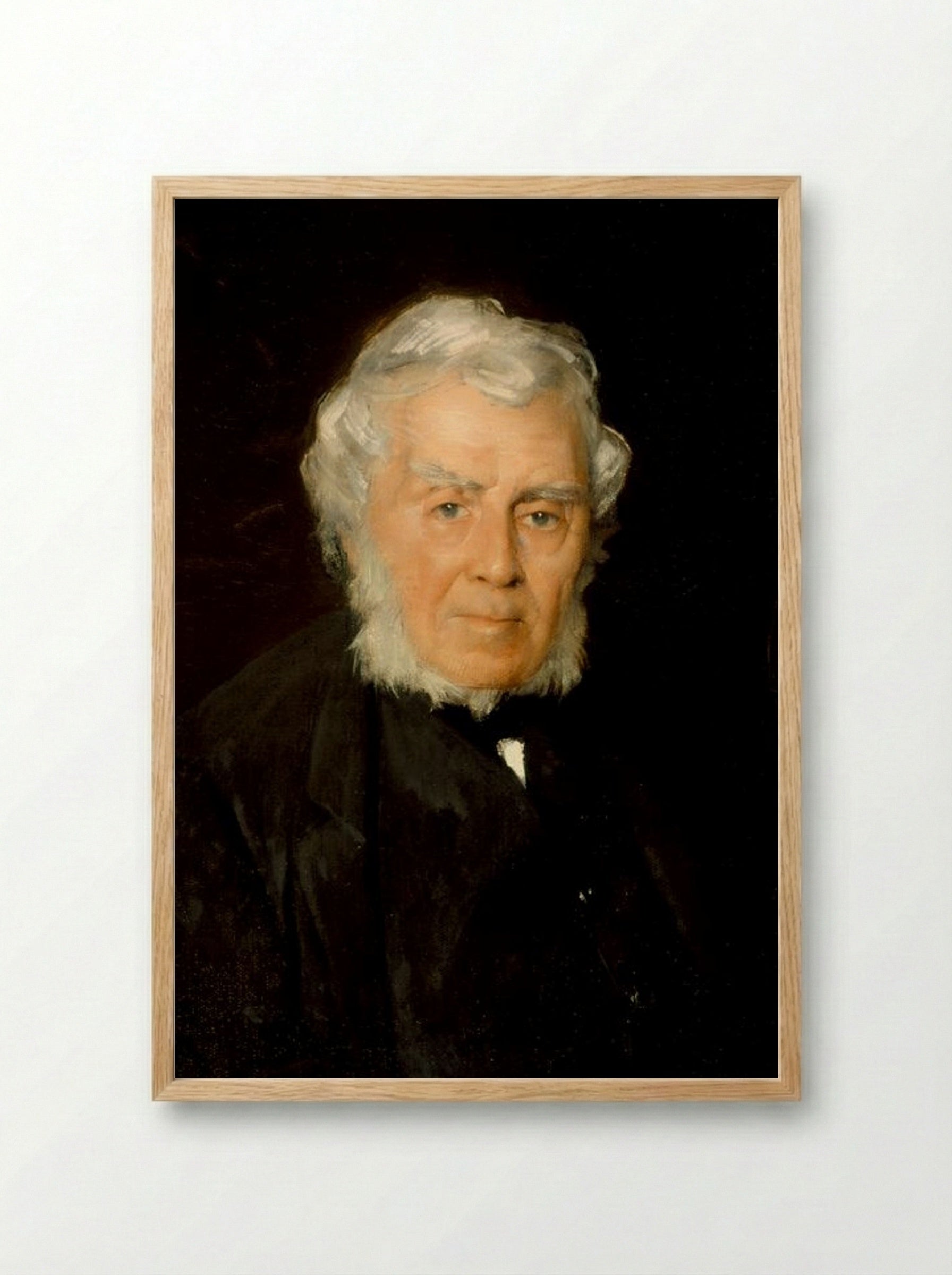 Portrait of Robert Walter Weir - Julian Alden Weir - Framed Print Wood