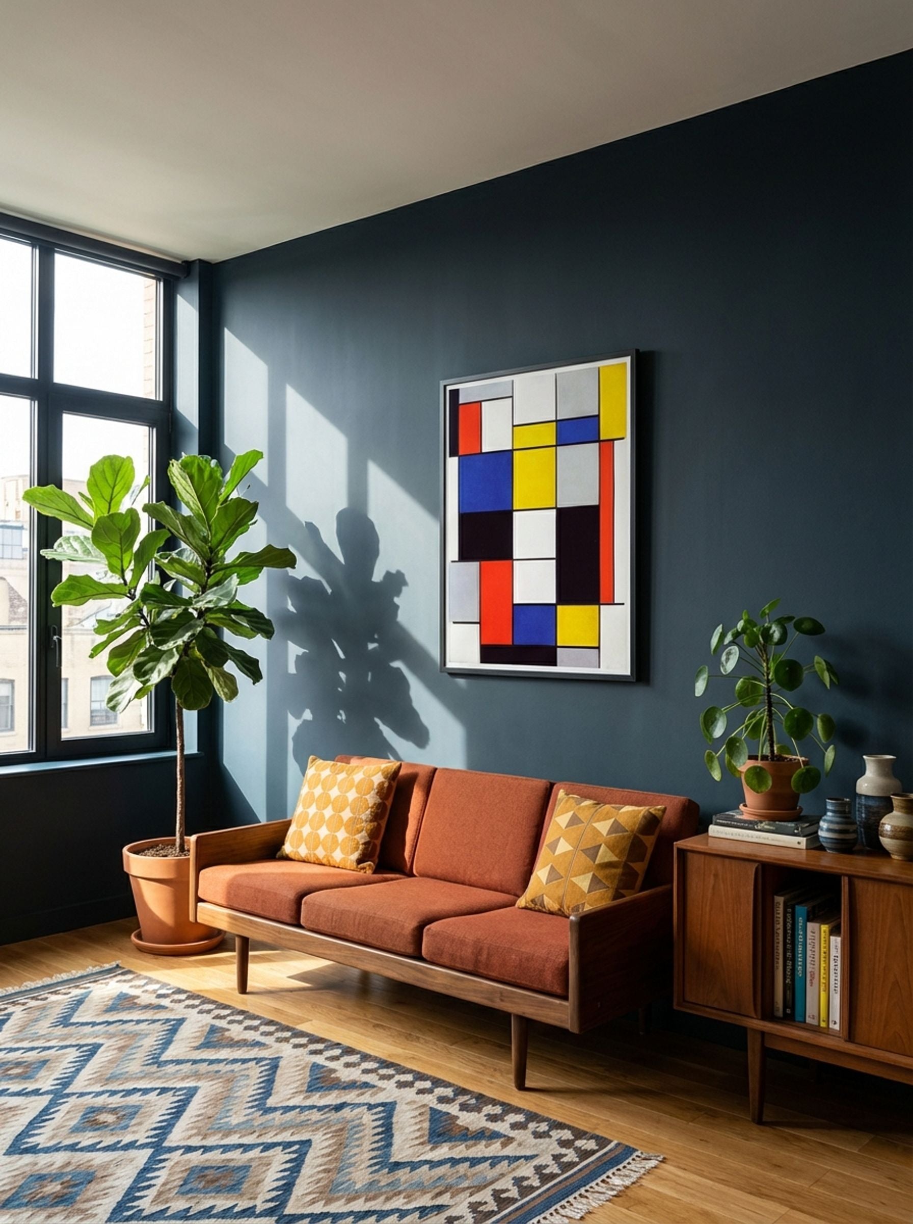 Composition A - Piet Mondrian - Lifestyle