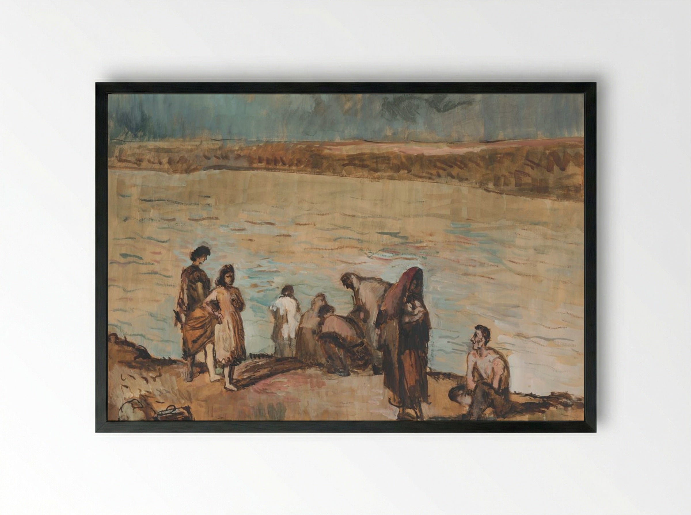 Homeless - Cyprián Majerník - Framed Print Black