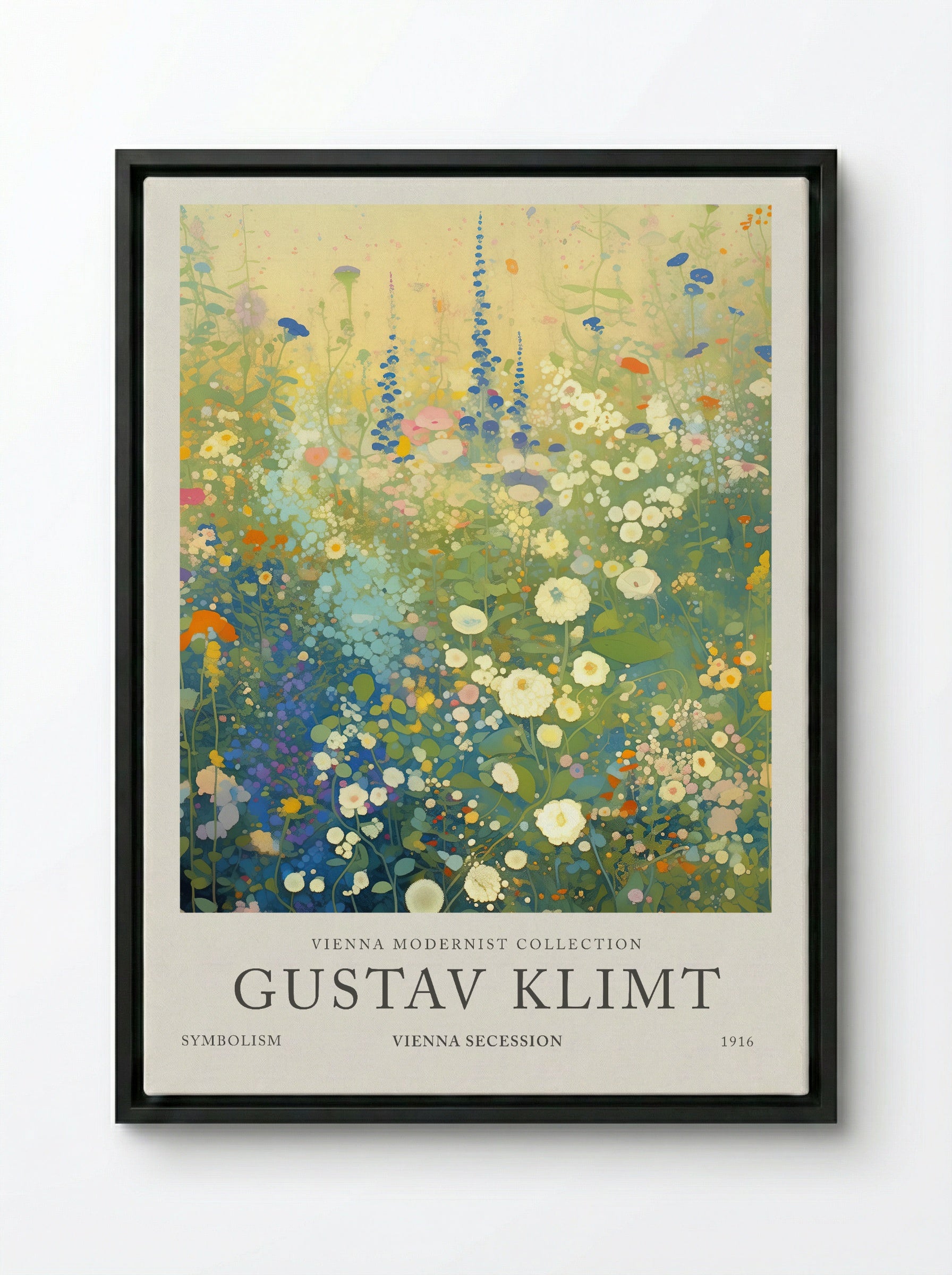 Blue Harmony Garden - Gustav Klimt