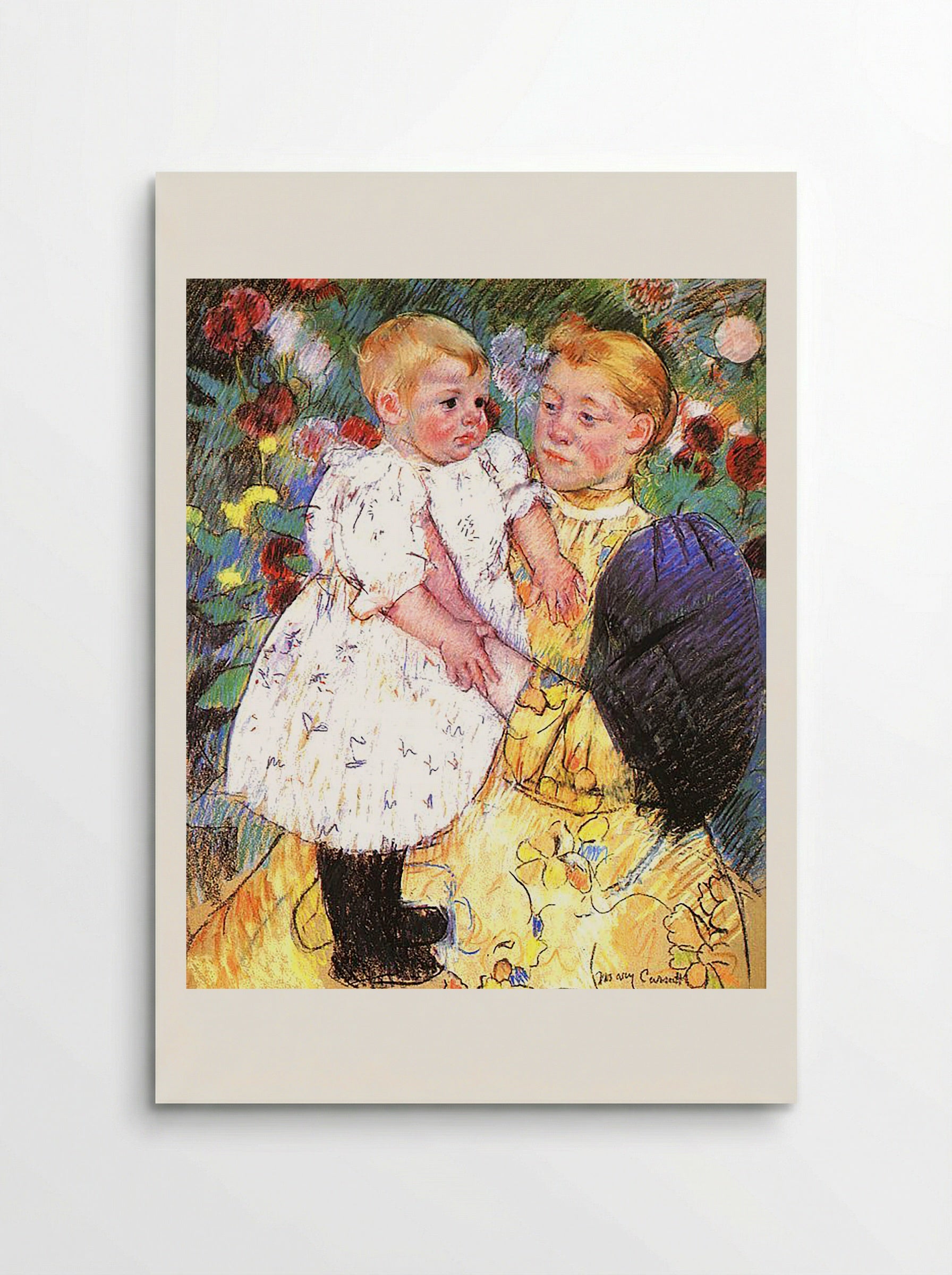 In the Garden - Mary Cassatt - Poster