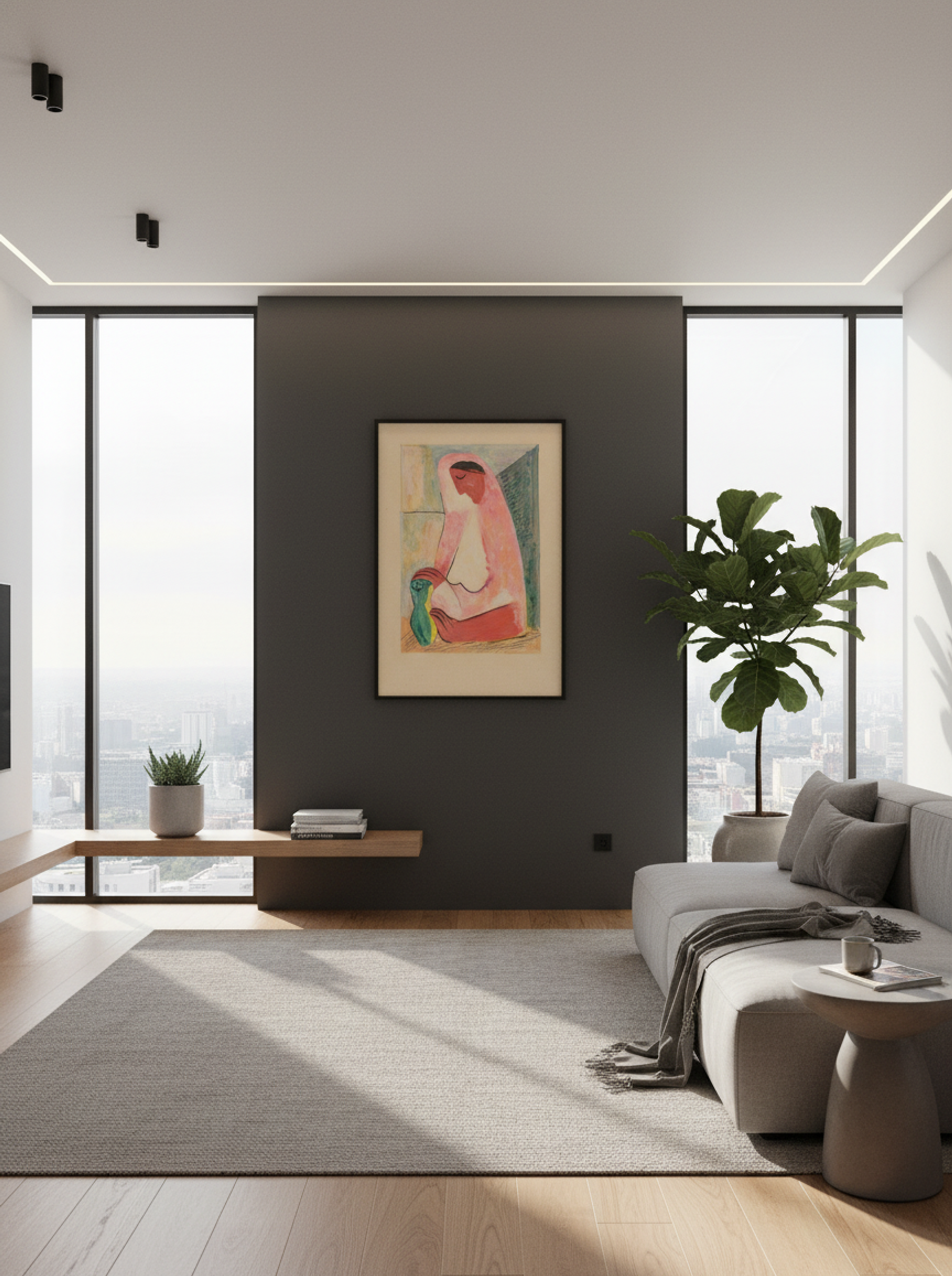 Woman with a Vase - Mikuláš Galanda - Lifestyle