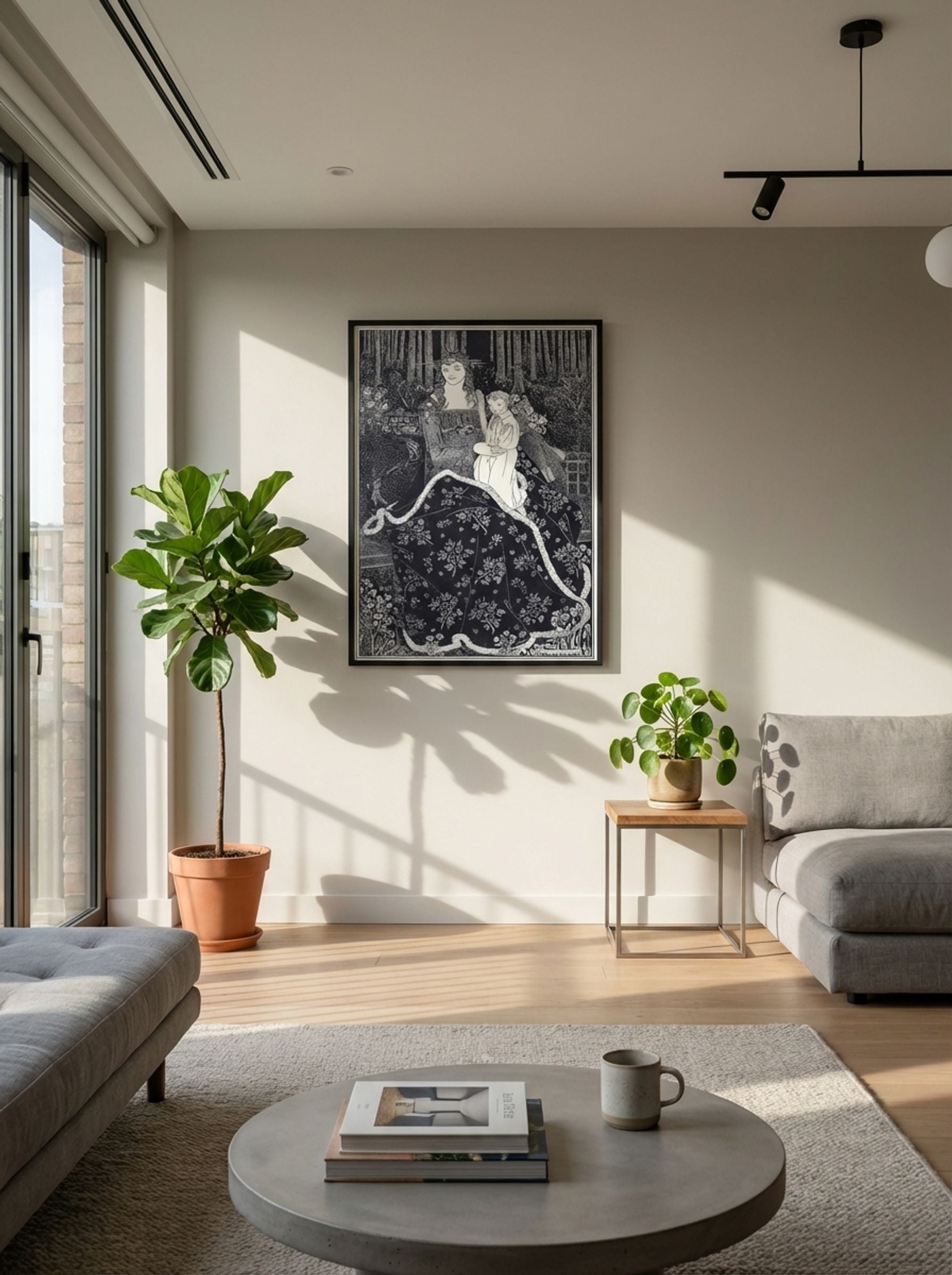 A Christmas Card - Aubrey Beardsley - Lifestyle