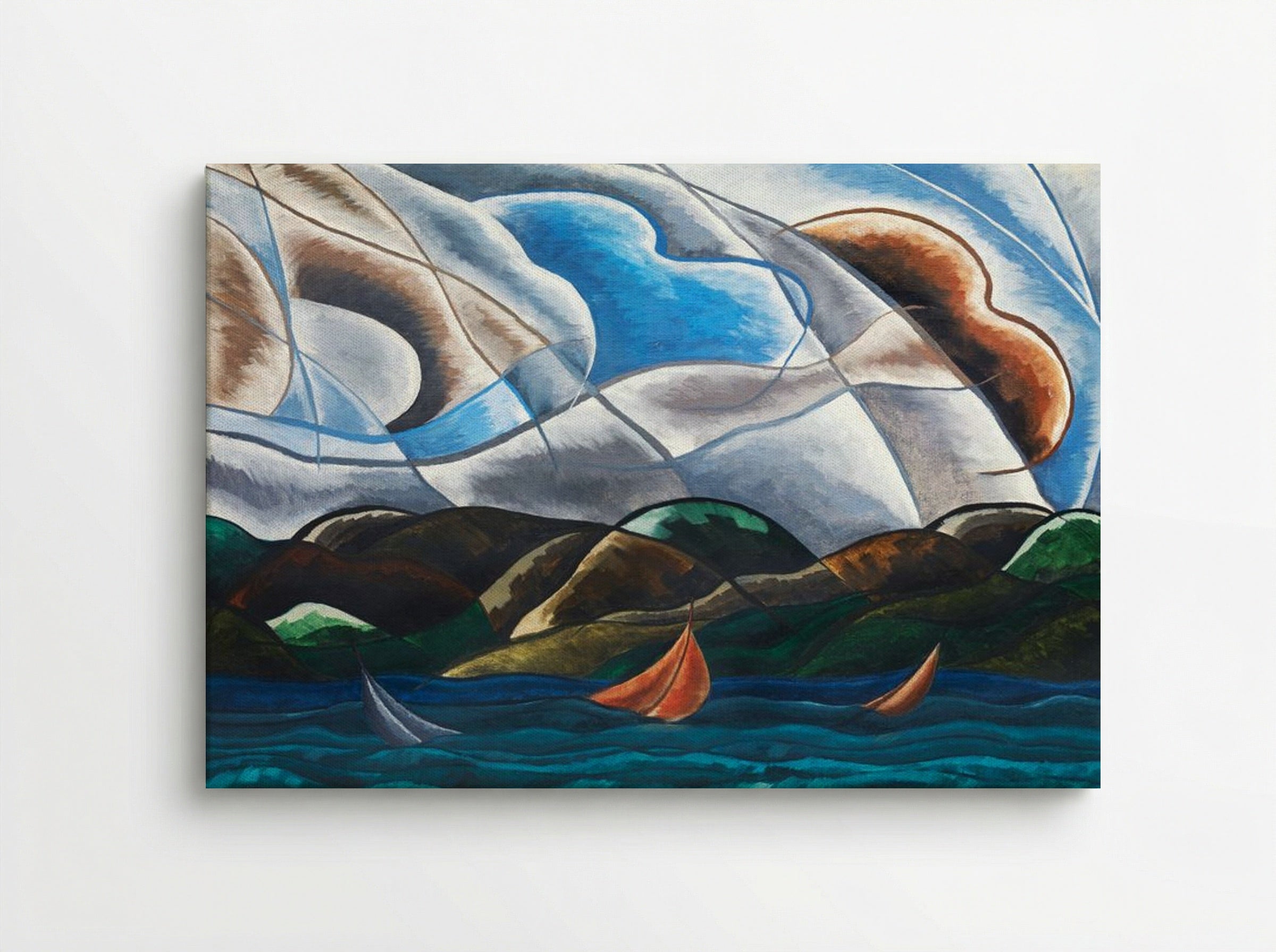 Clouds and Water - Arthur Dove - Canvas