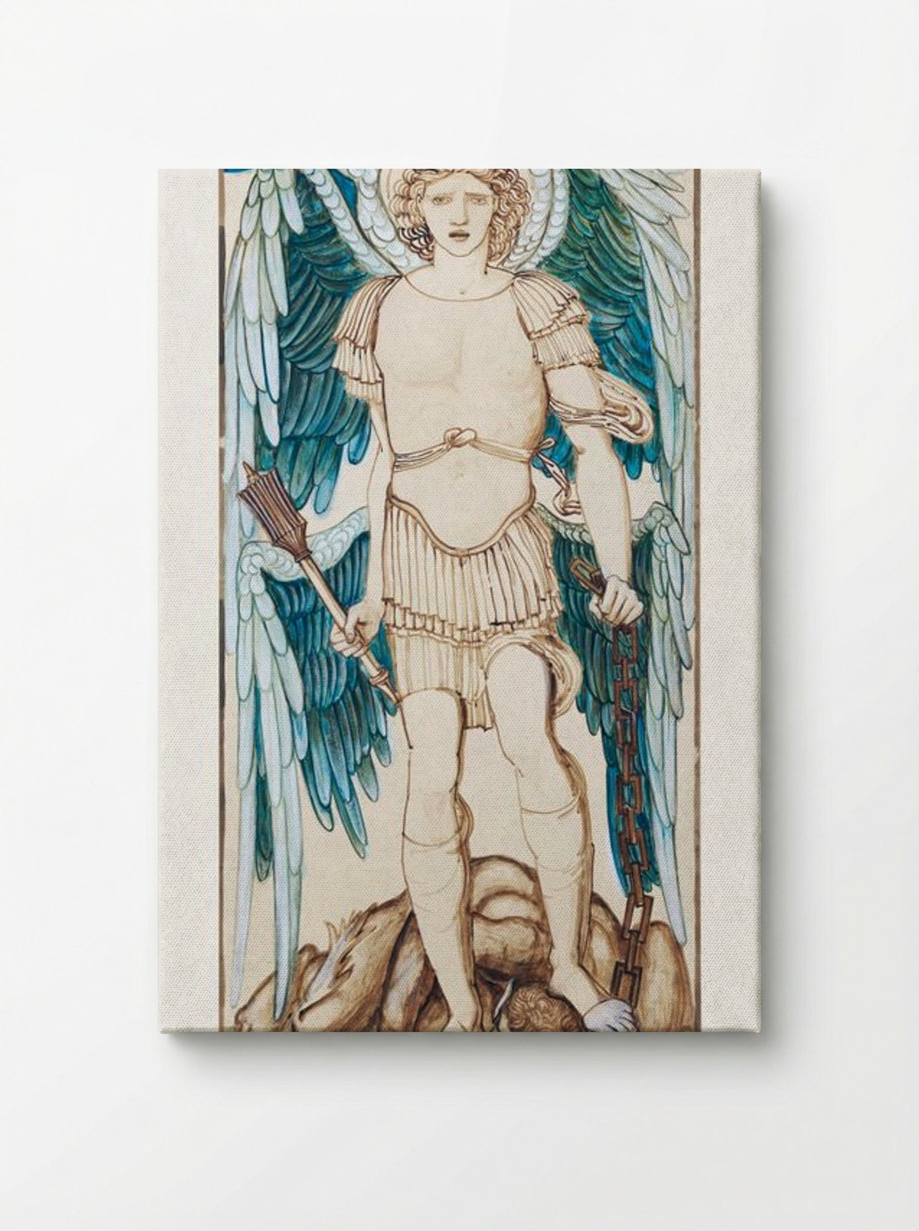 The Angels of the Hierarchy - Principates - Edward Burne-Jones - Canvas