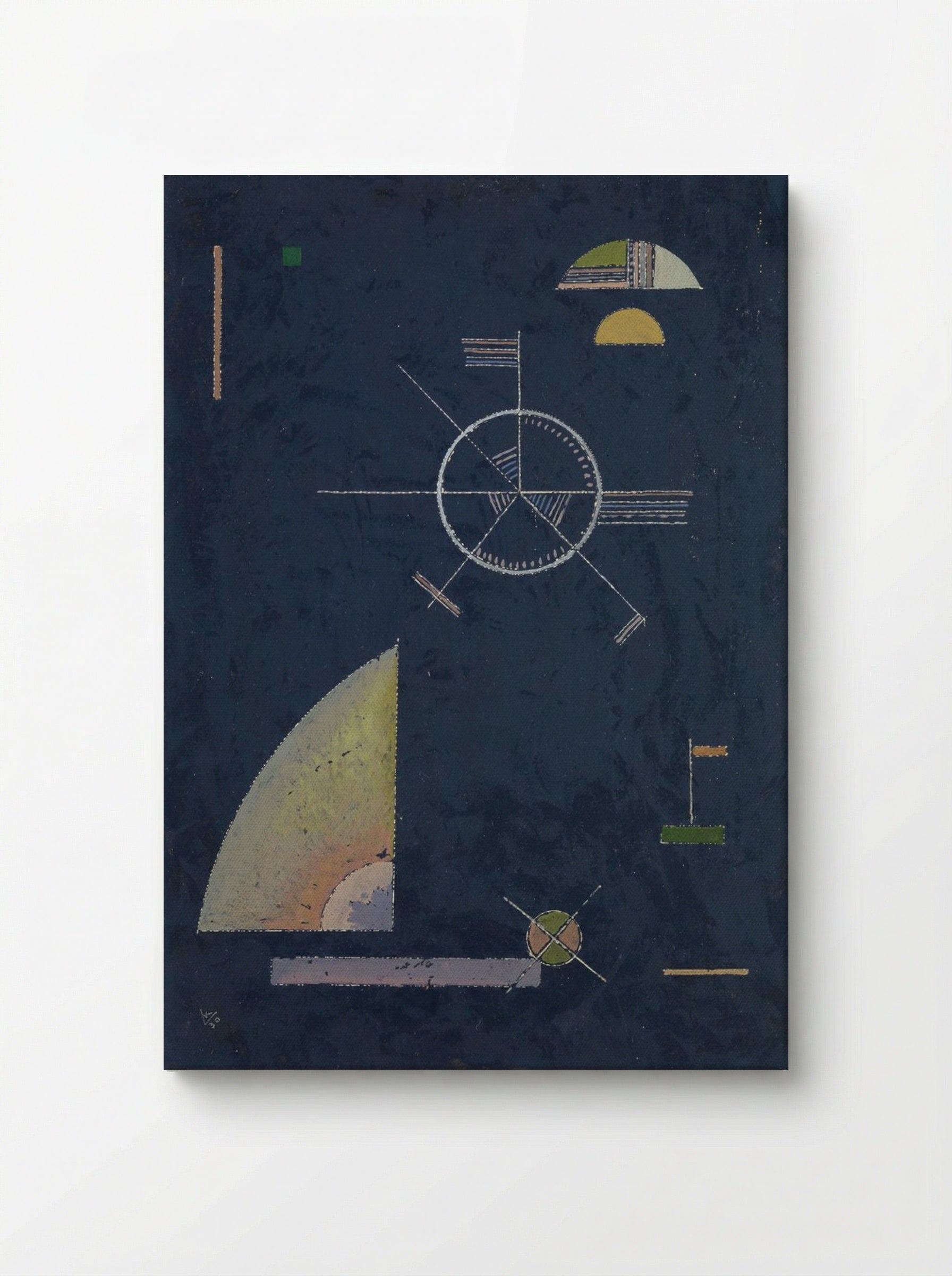 Dull Gray - Wassily Kandinsky - Canvas