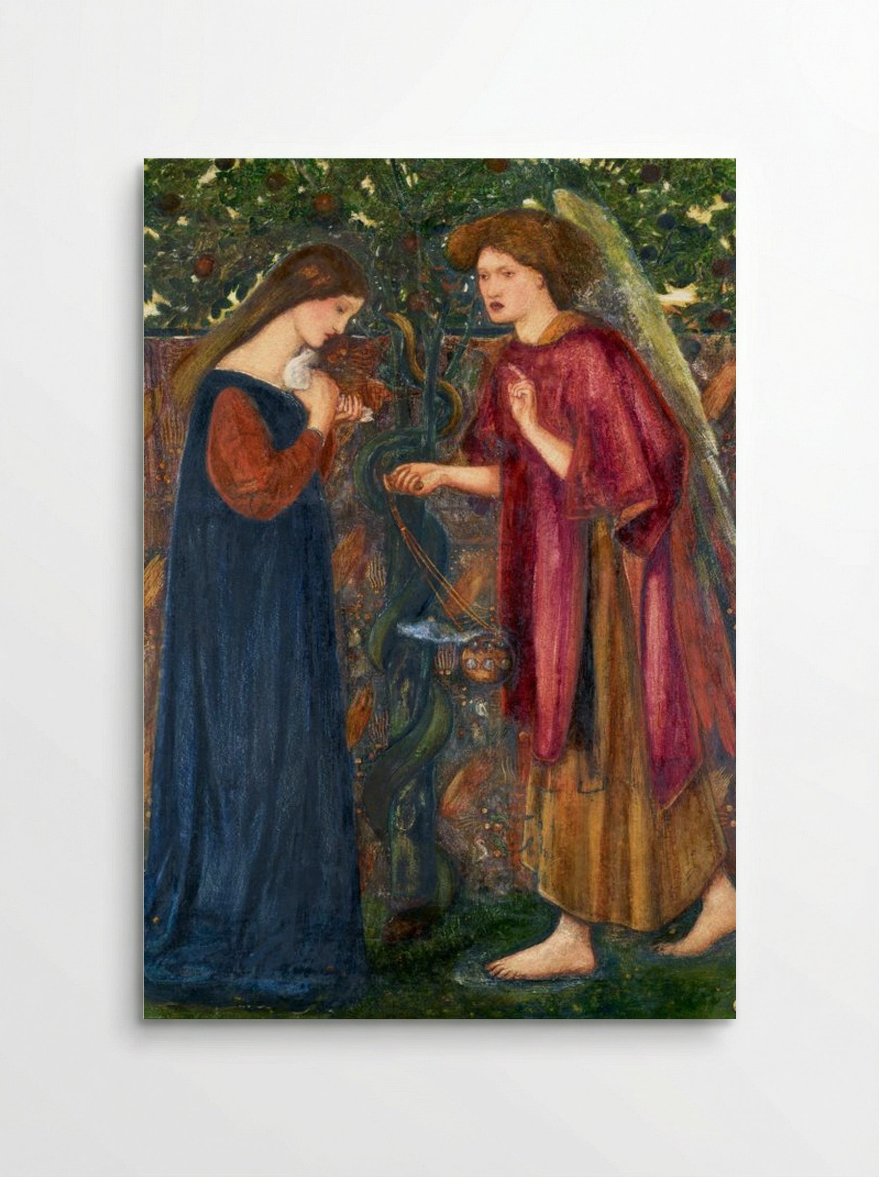 The Annunciation - Edward Burne-Jones - Poster