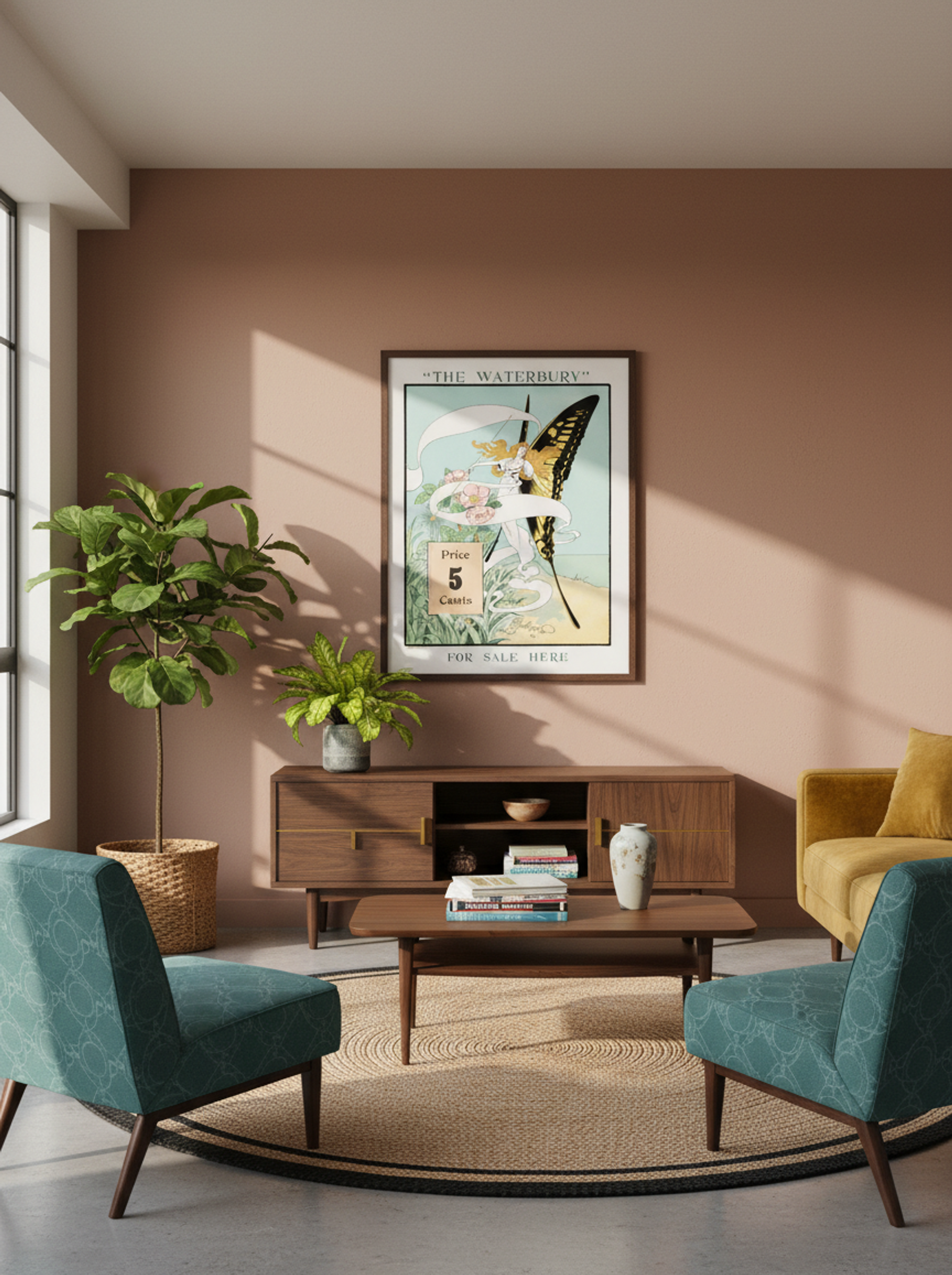 The Waterbury (Advertising Poster) - Ames & Rollinson - Lifestyle