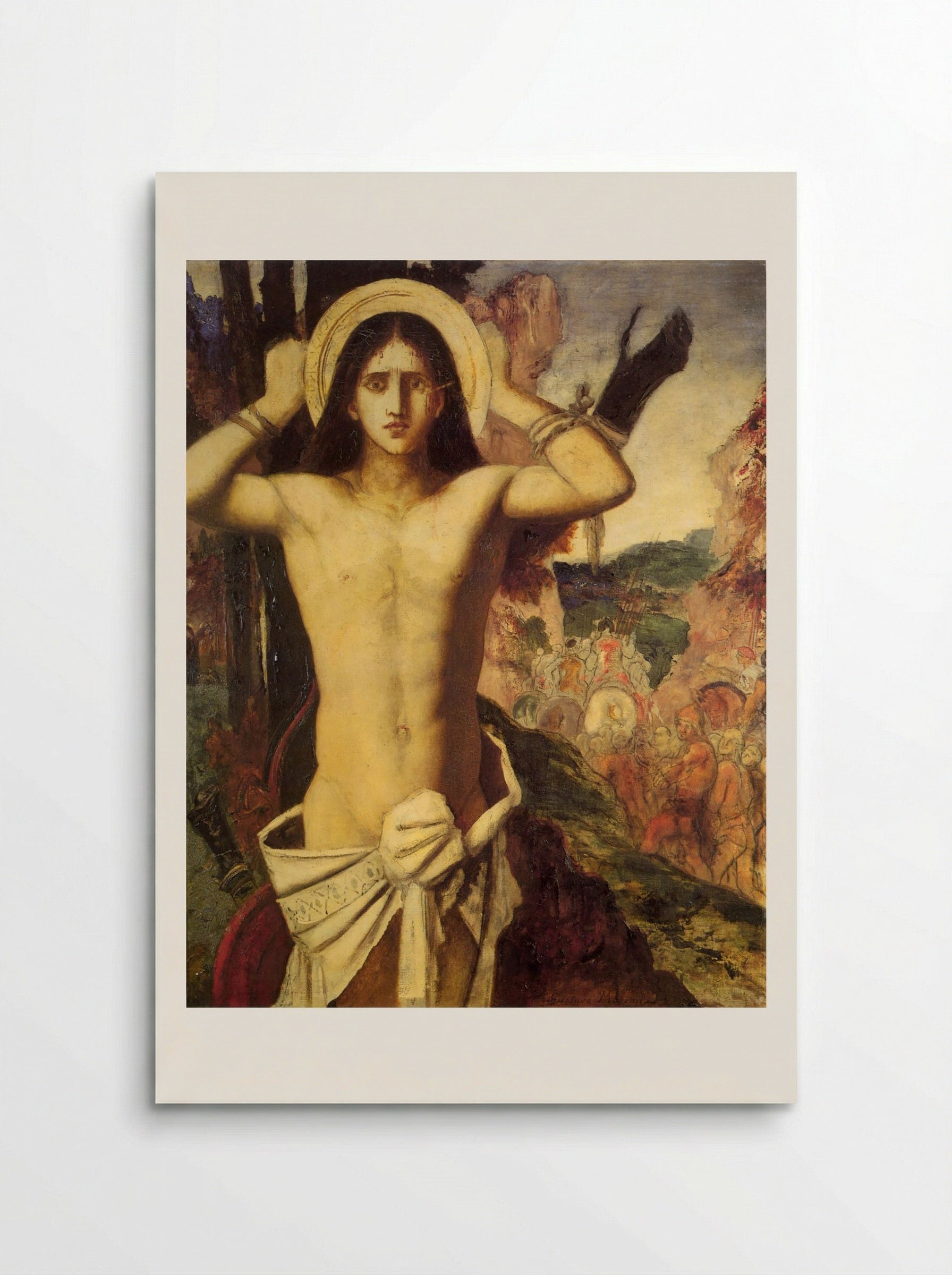 Saint Sebastian - Gustave Moreau - Poster