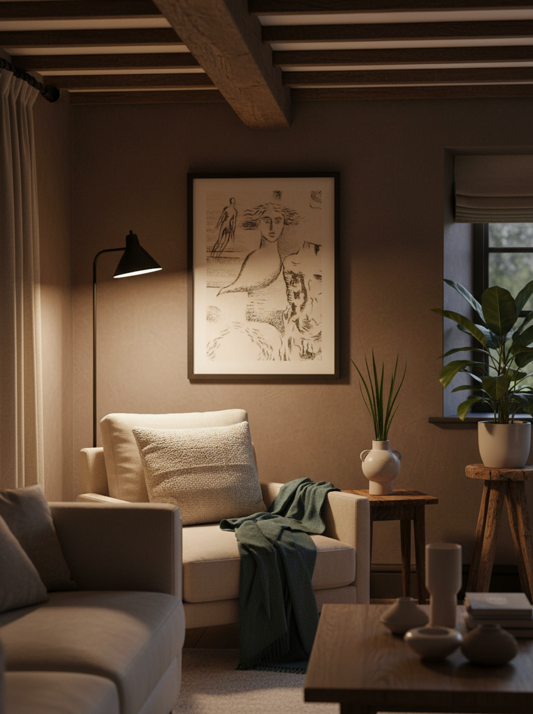 Design for Urne Buriall – Ghosts - Paul Nash - Lifestyle
