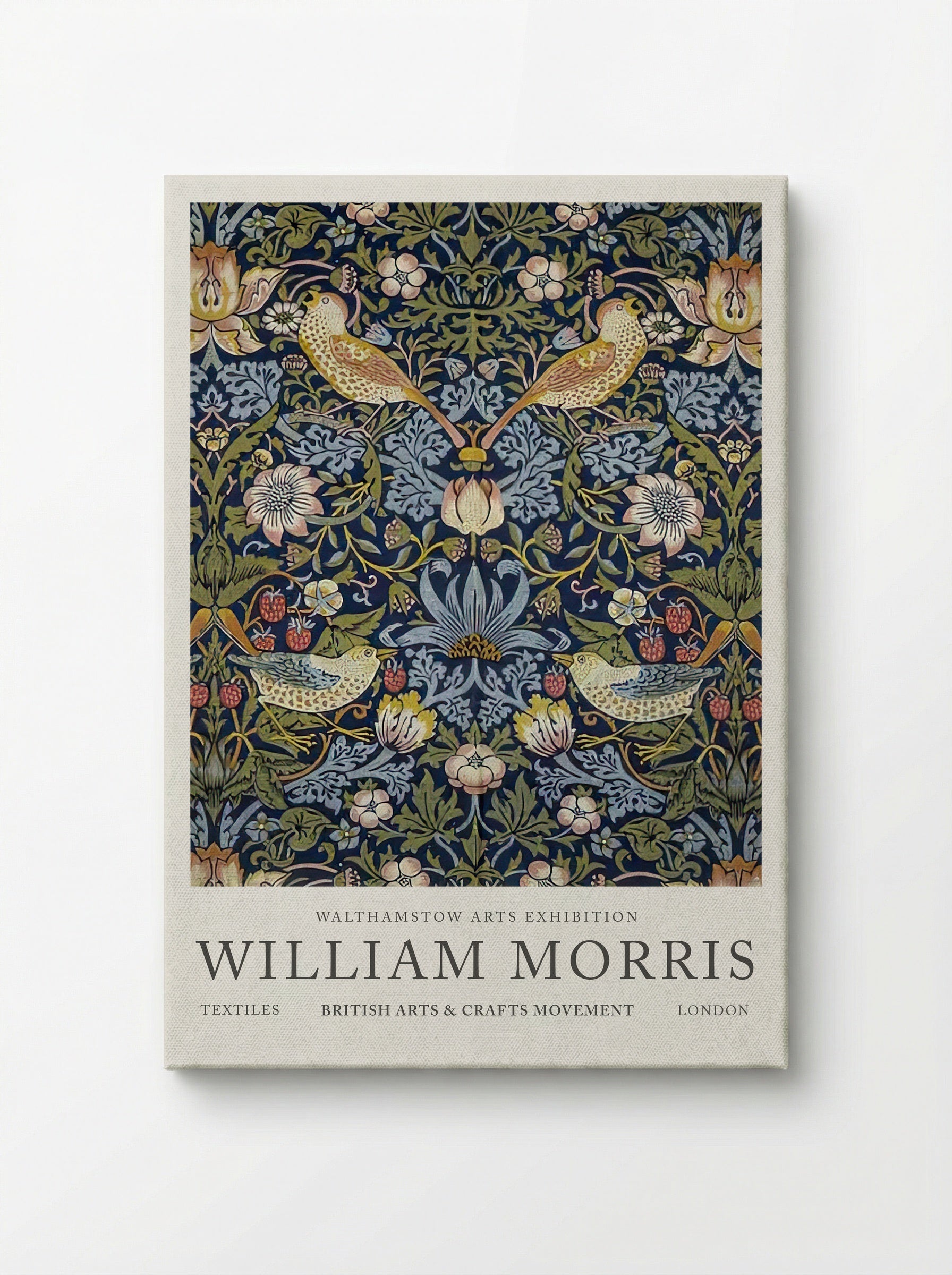 Strawberry Thief - William Morris - Canvas