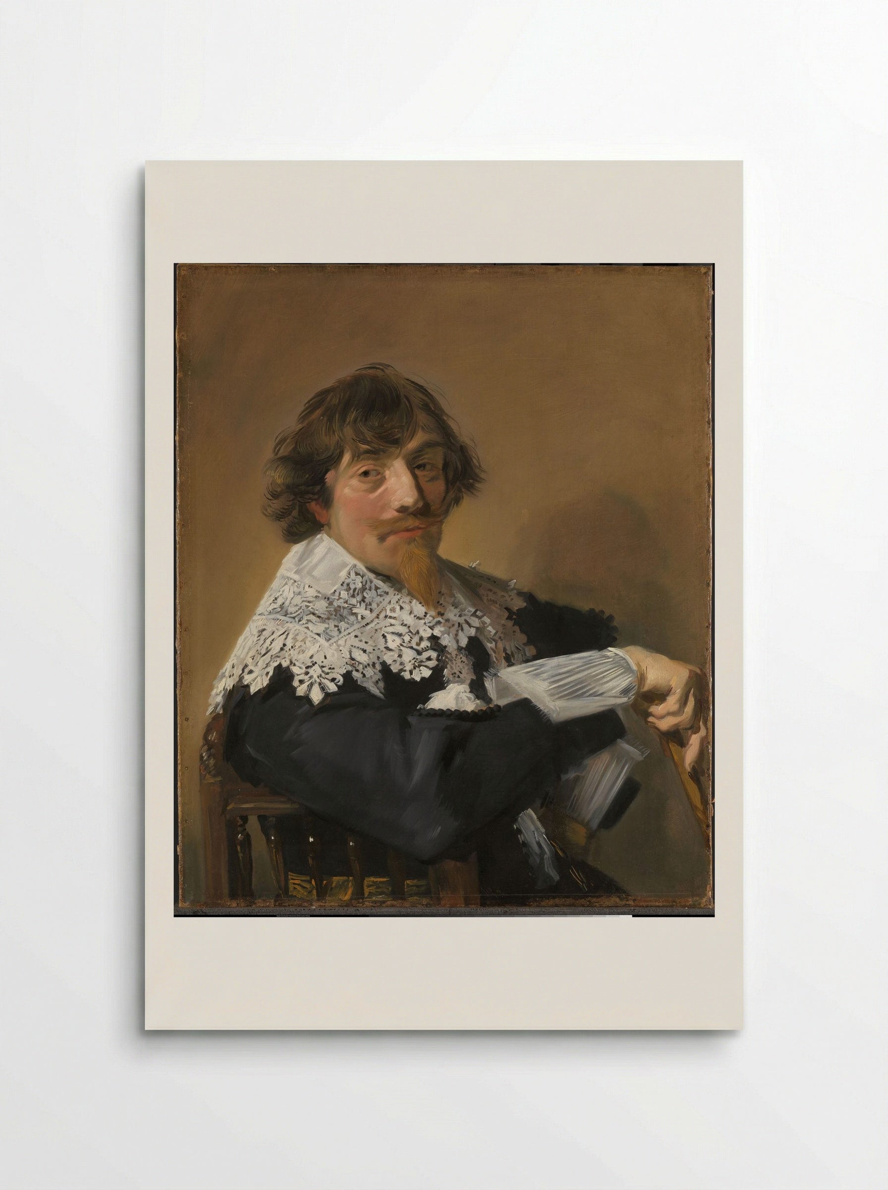Portrait of Jan van de Poll (1597-1678) - Frans Hals - Poster