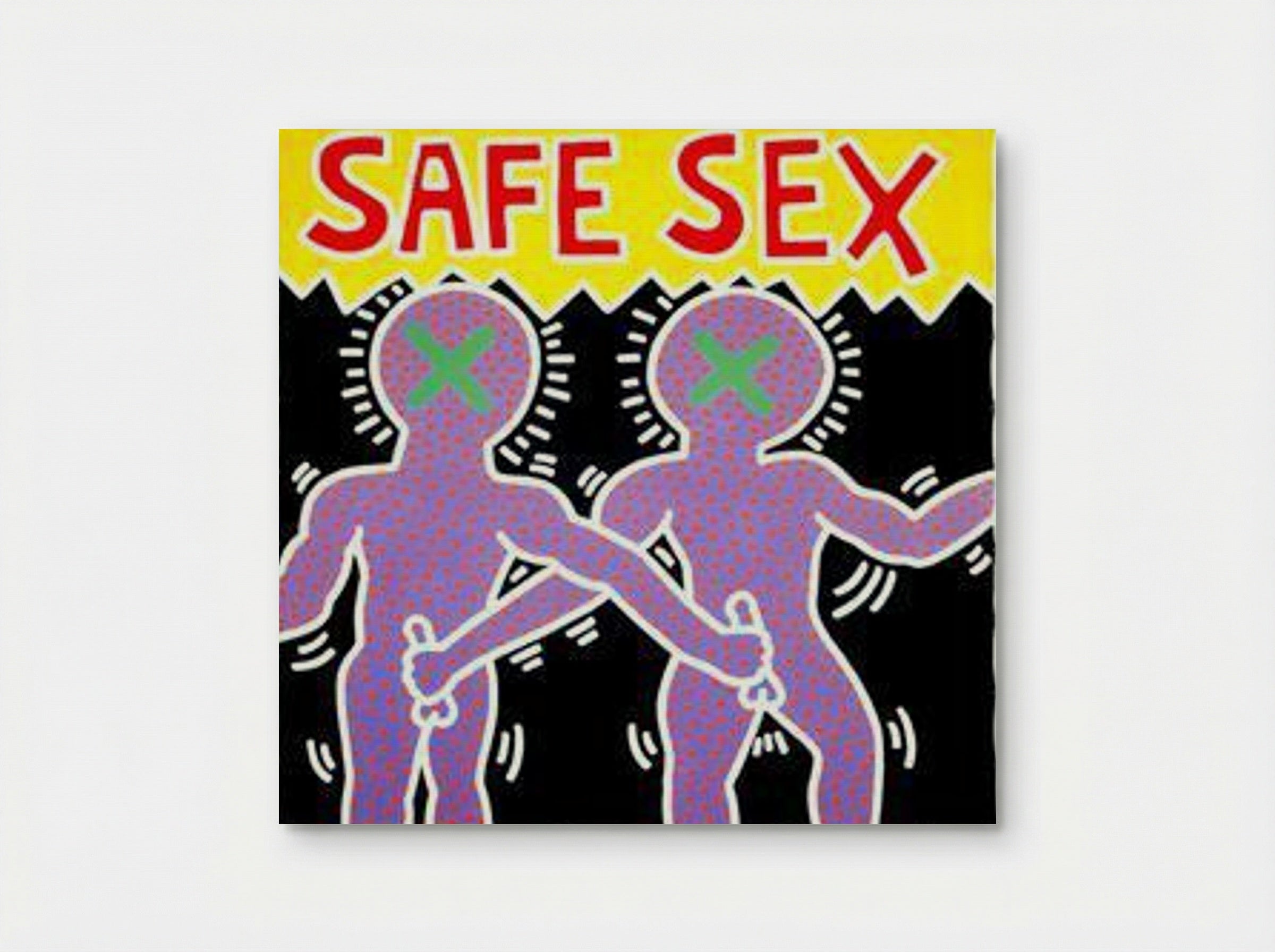 Safe Sex - Keith Haring - Poster